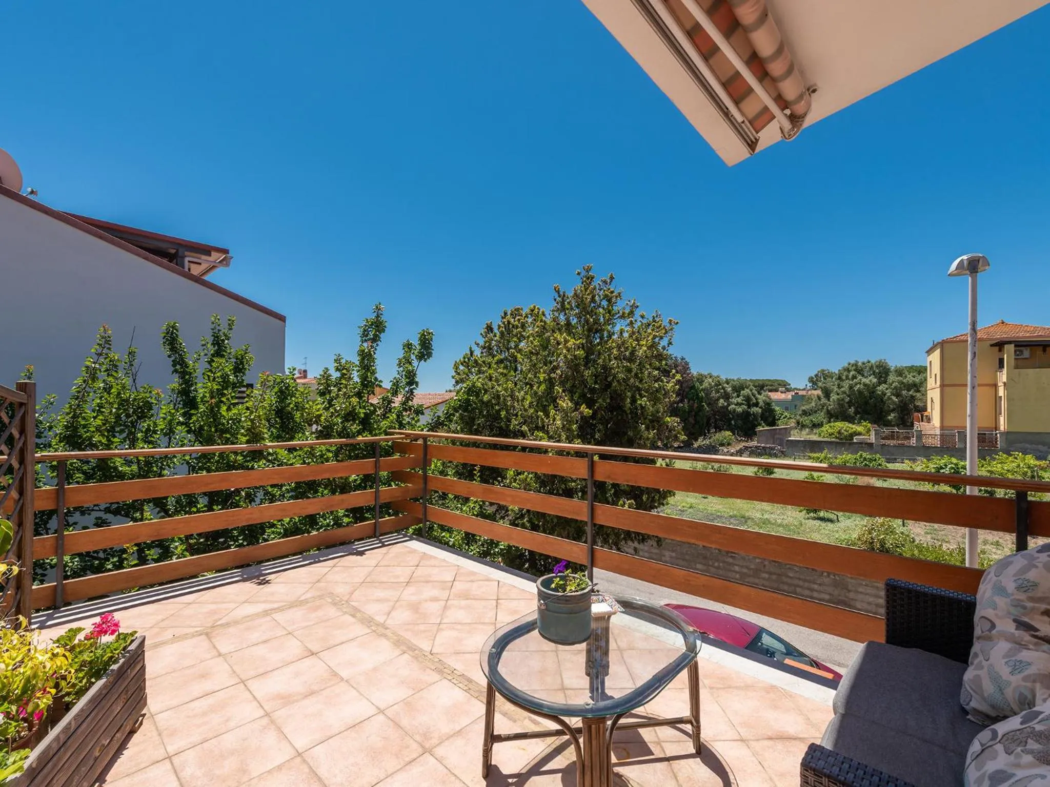 Balcony/Terrace in Villa Iole