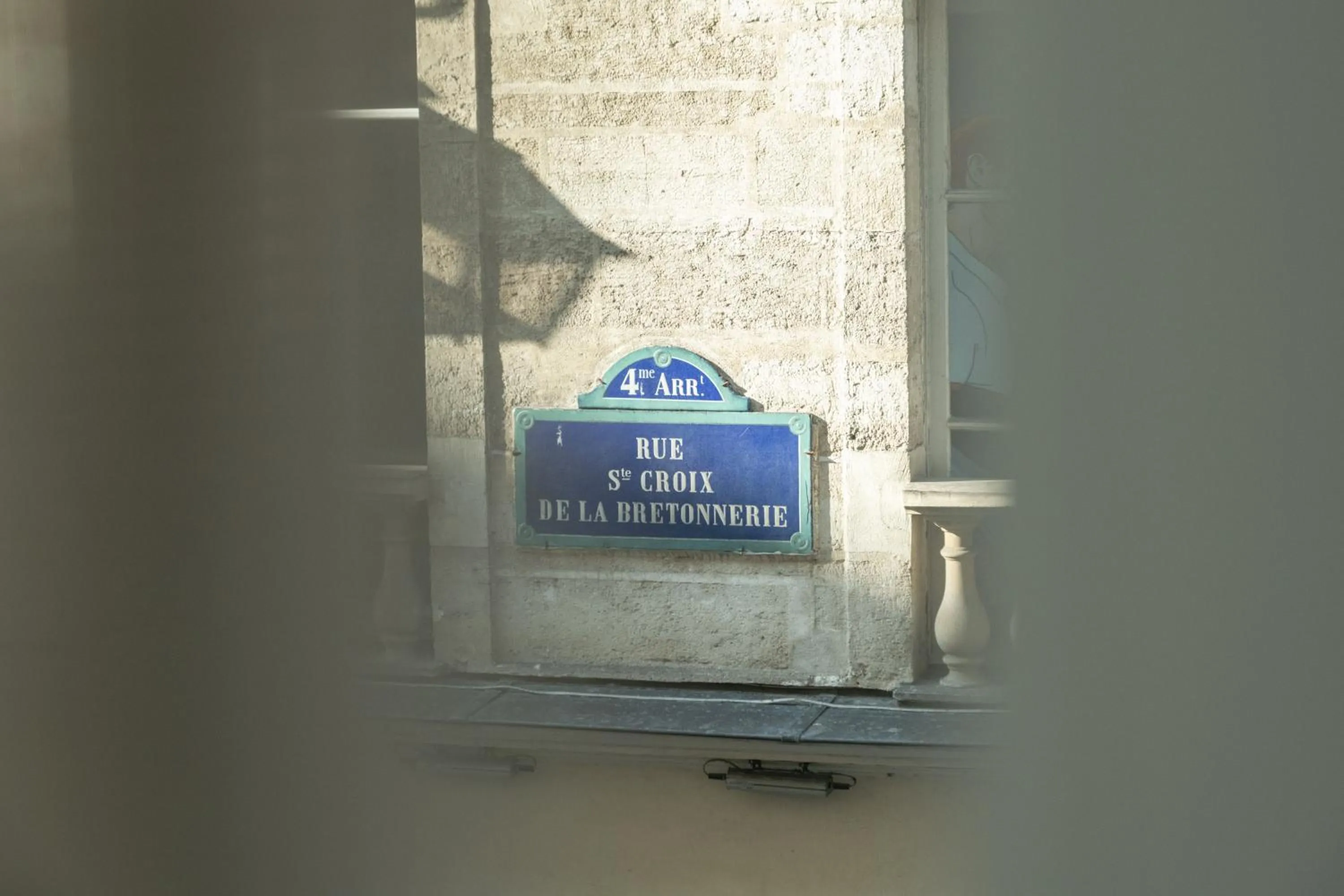 Bird's eye view in 1er Etage Marais