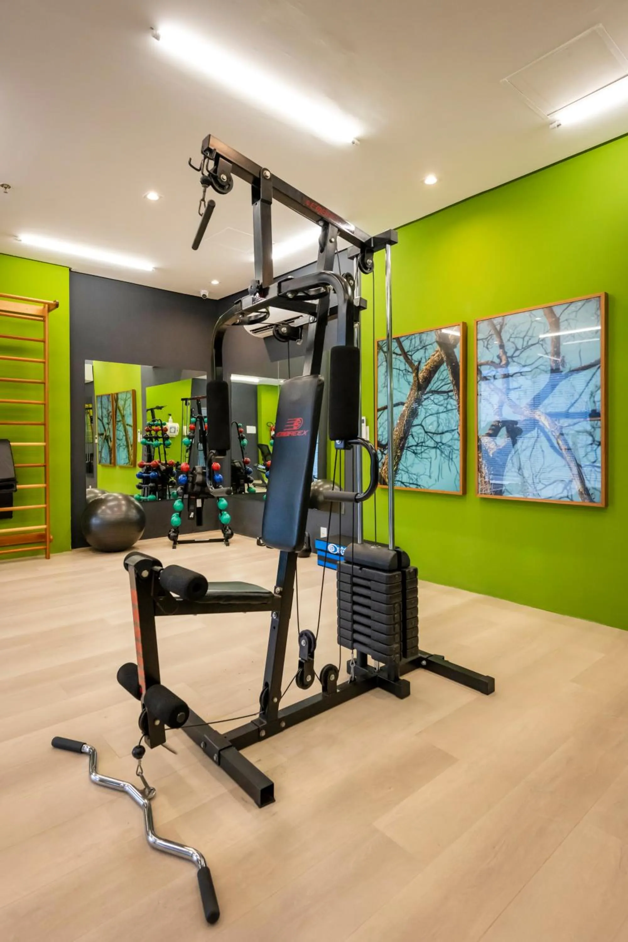 Fitness centre/facilities in Villa Park Hotel Recife