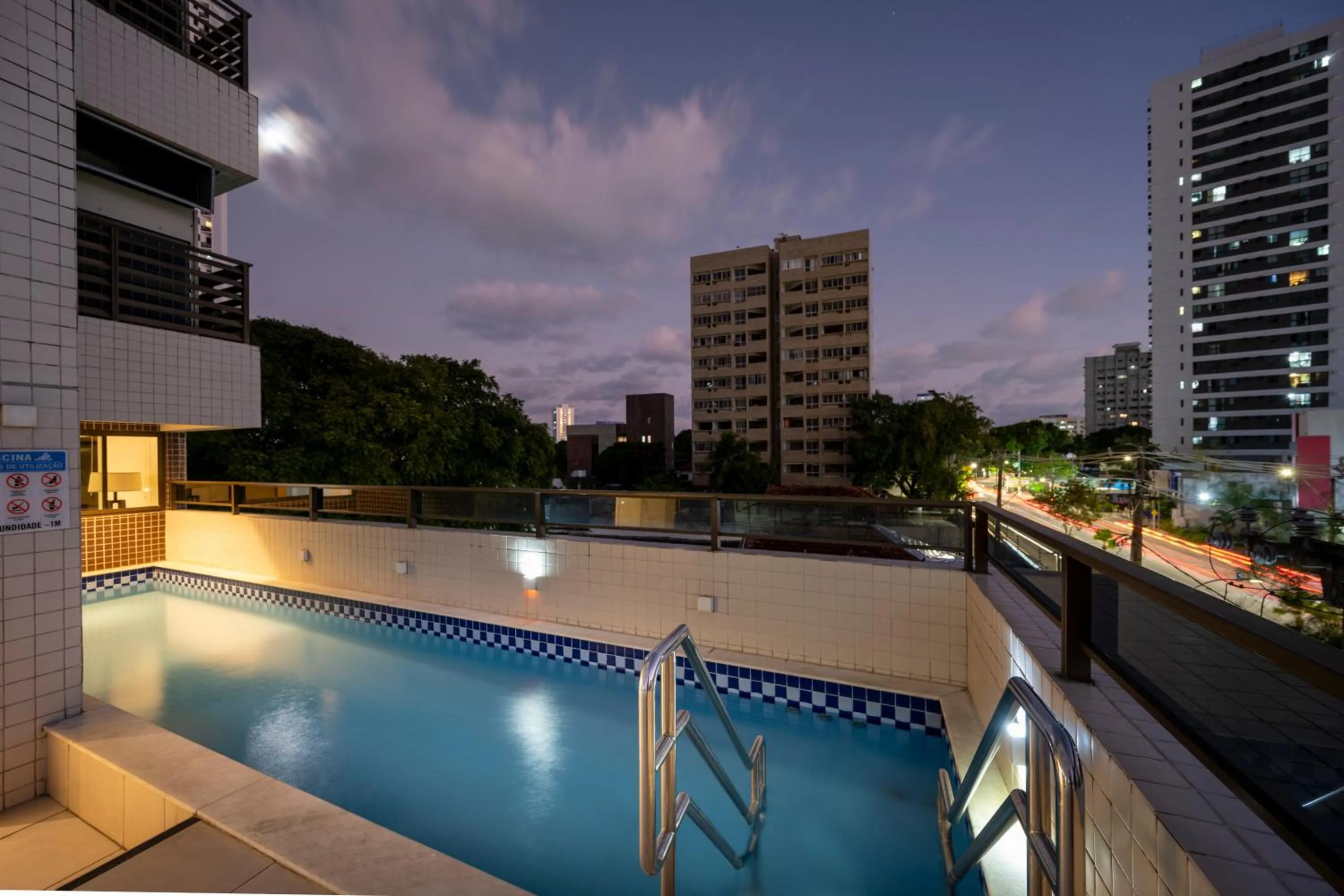 Pool view in Villa Park Hotel Recife