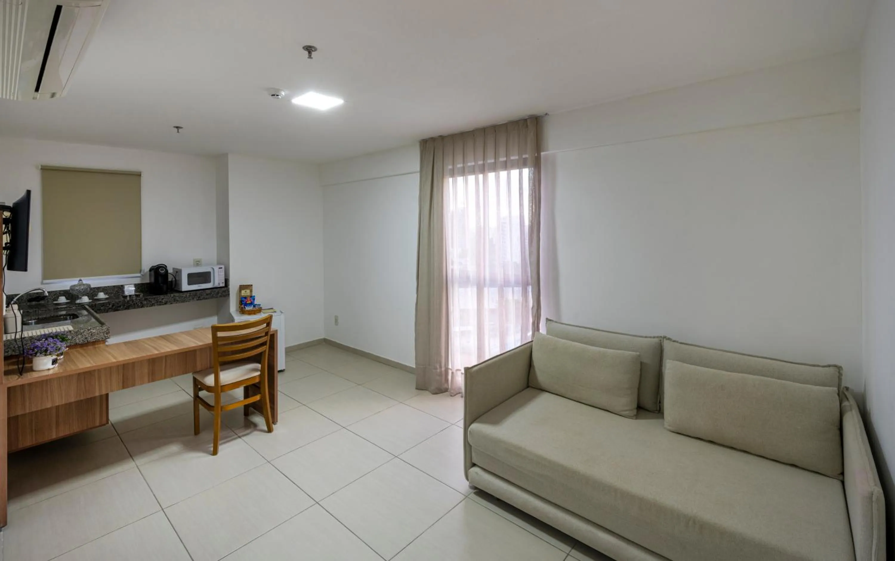 Kitchen or kitchenette in Villa Park Hotel Recife