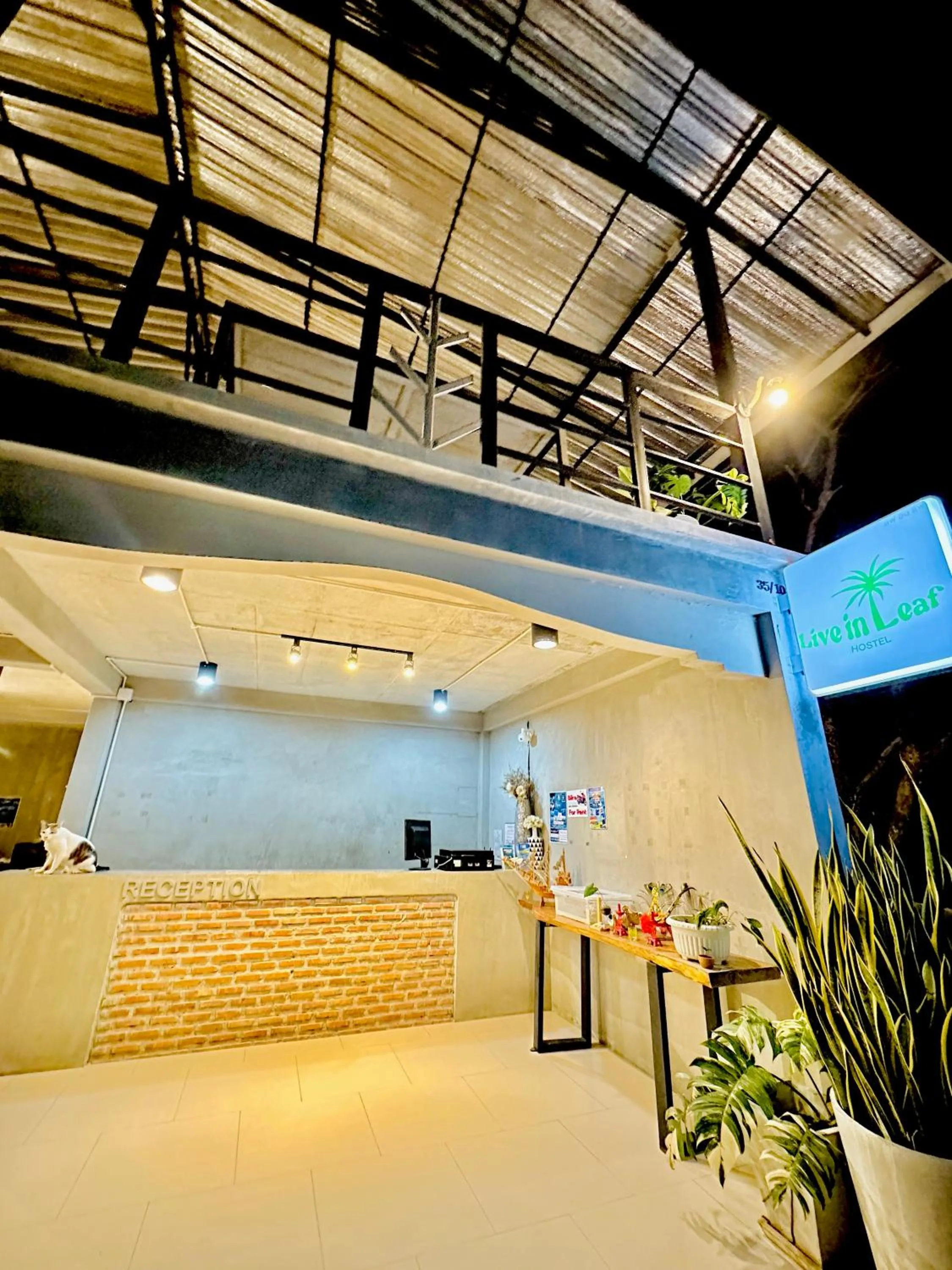 Lobby or reception in Live In Leaf Koh Tao