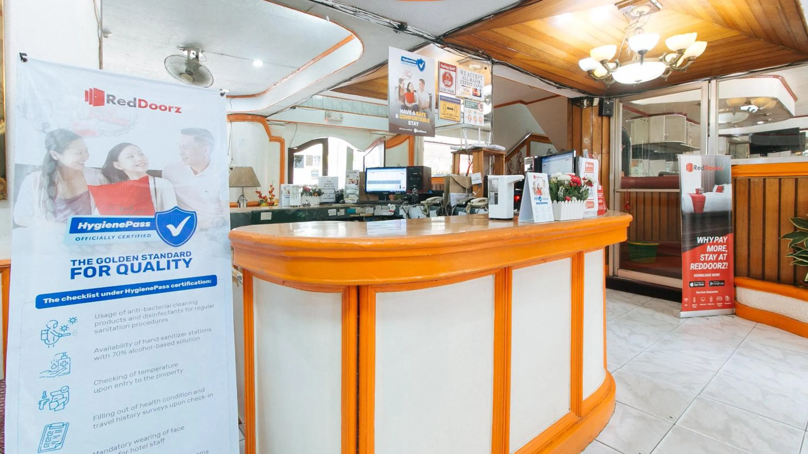 Lobby or reception in RedDoorz near East Avenue Medical Center