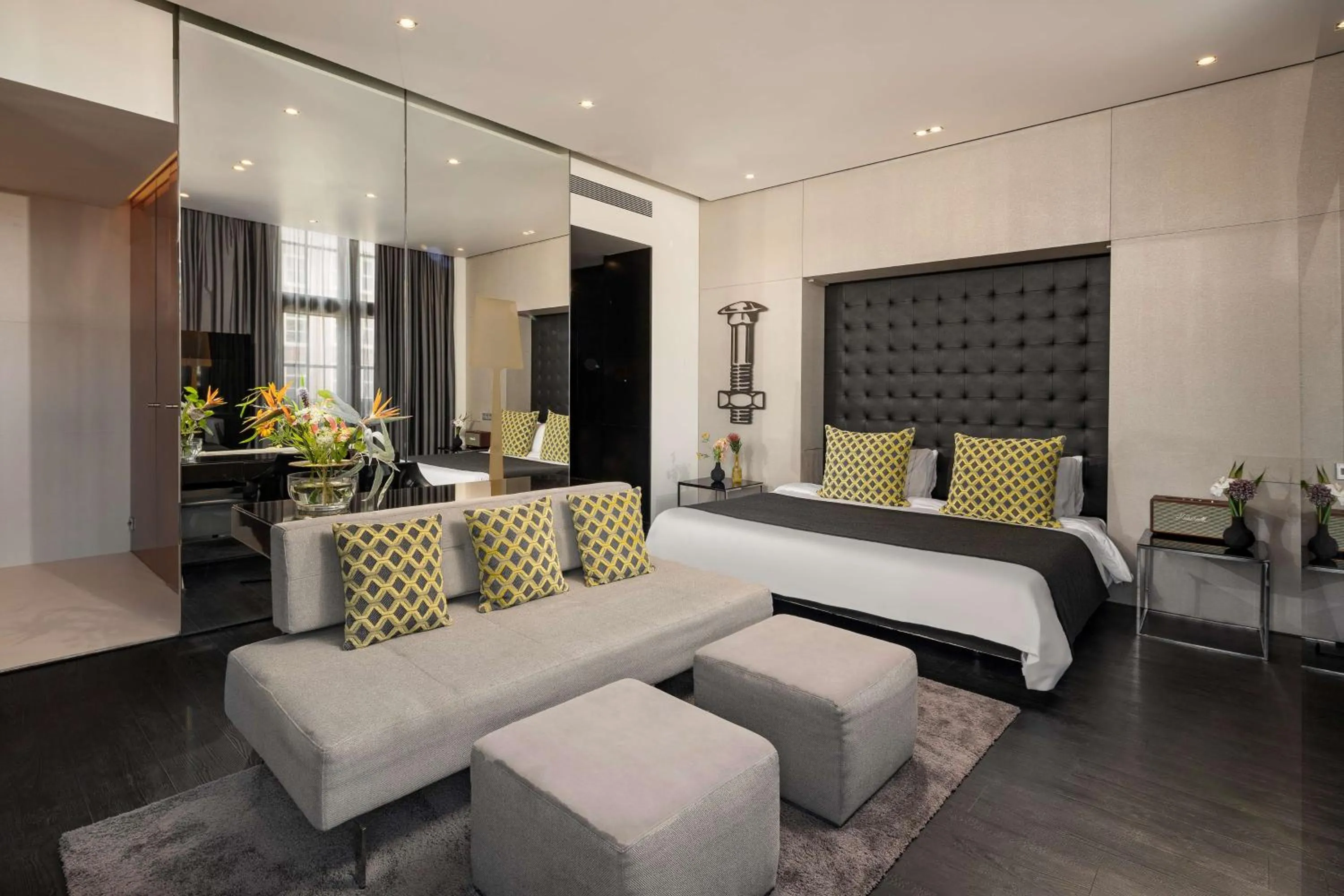 Photo of the whole room, Bed in art'otel amsterdam, Powered by Radisson Hotels