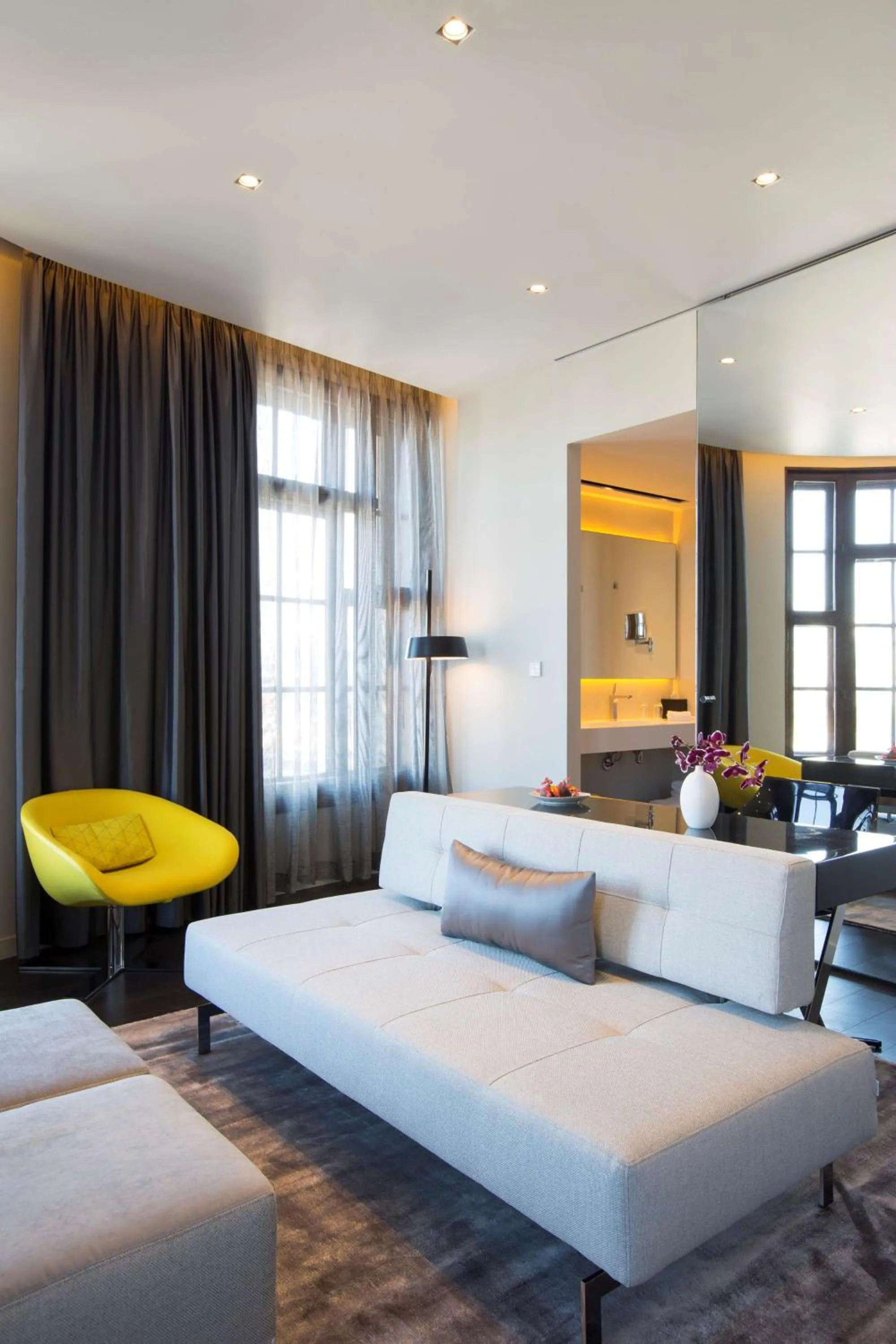 Photo of the whole room, Bed in art'otel amsterdam, Powered by Radisson Hotels