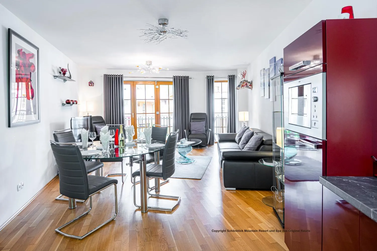 Living room in Schönblick Mountain Resort & Spa - Das Original!