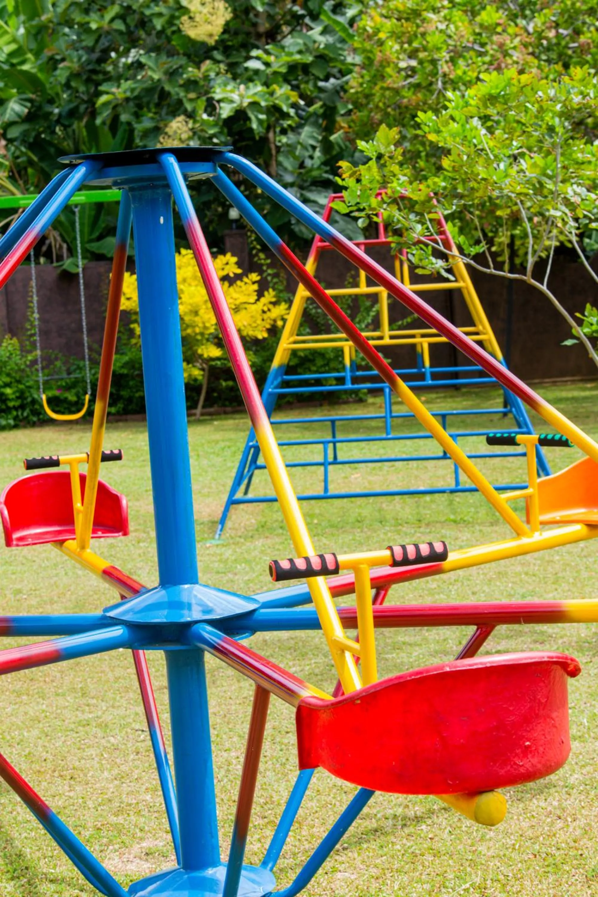 Children play ground in Doola River Edge