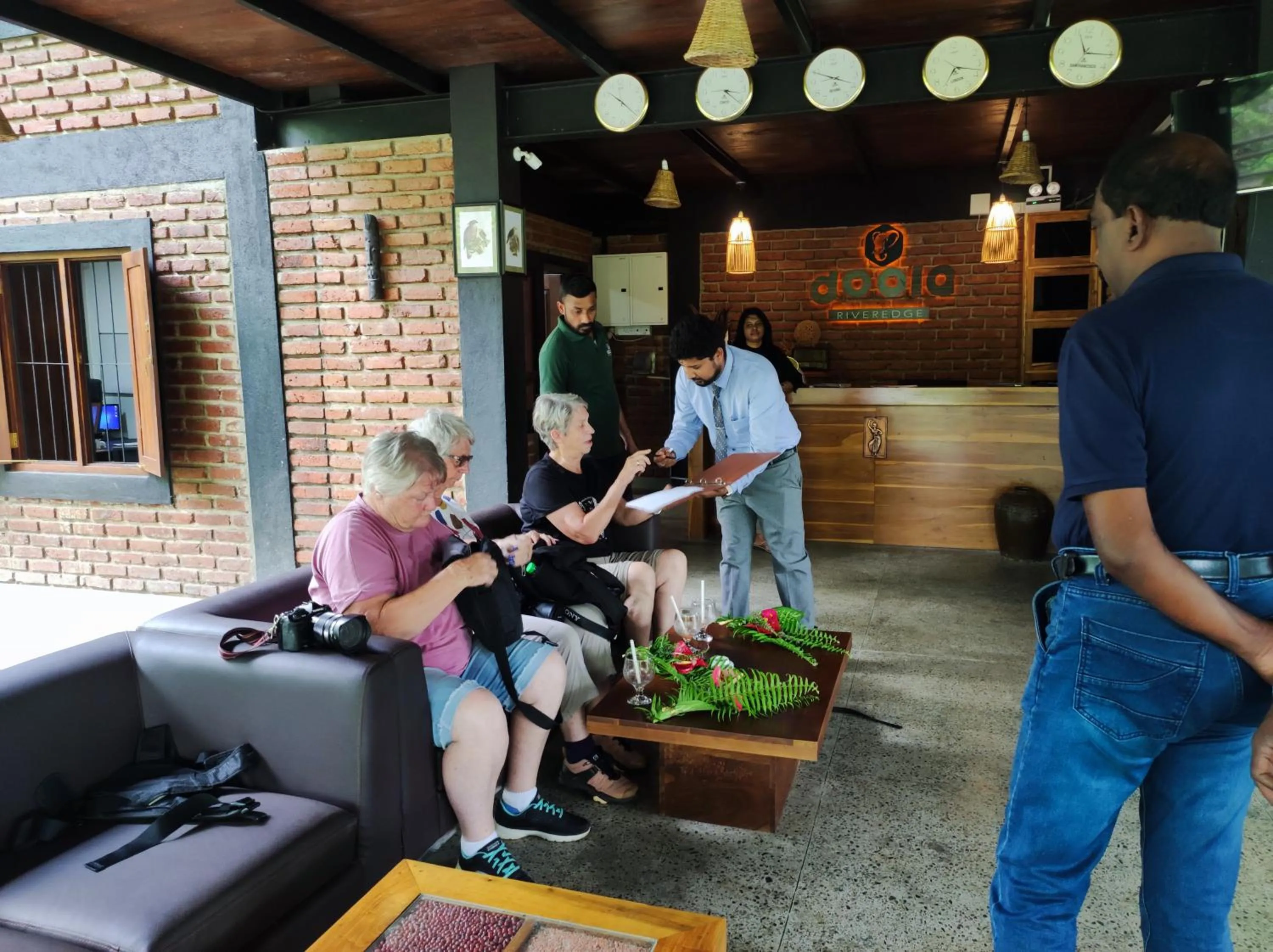 Lobby or reception in Doola River Edge