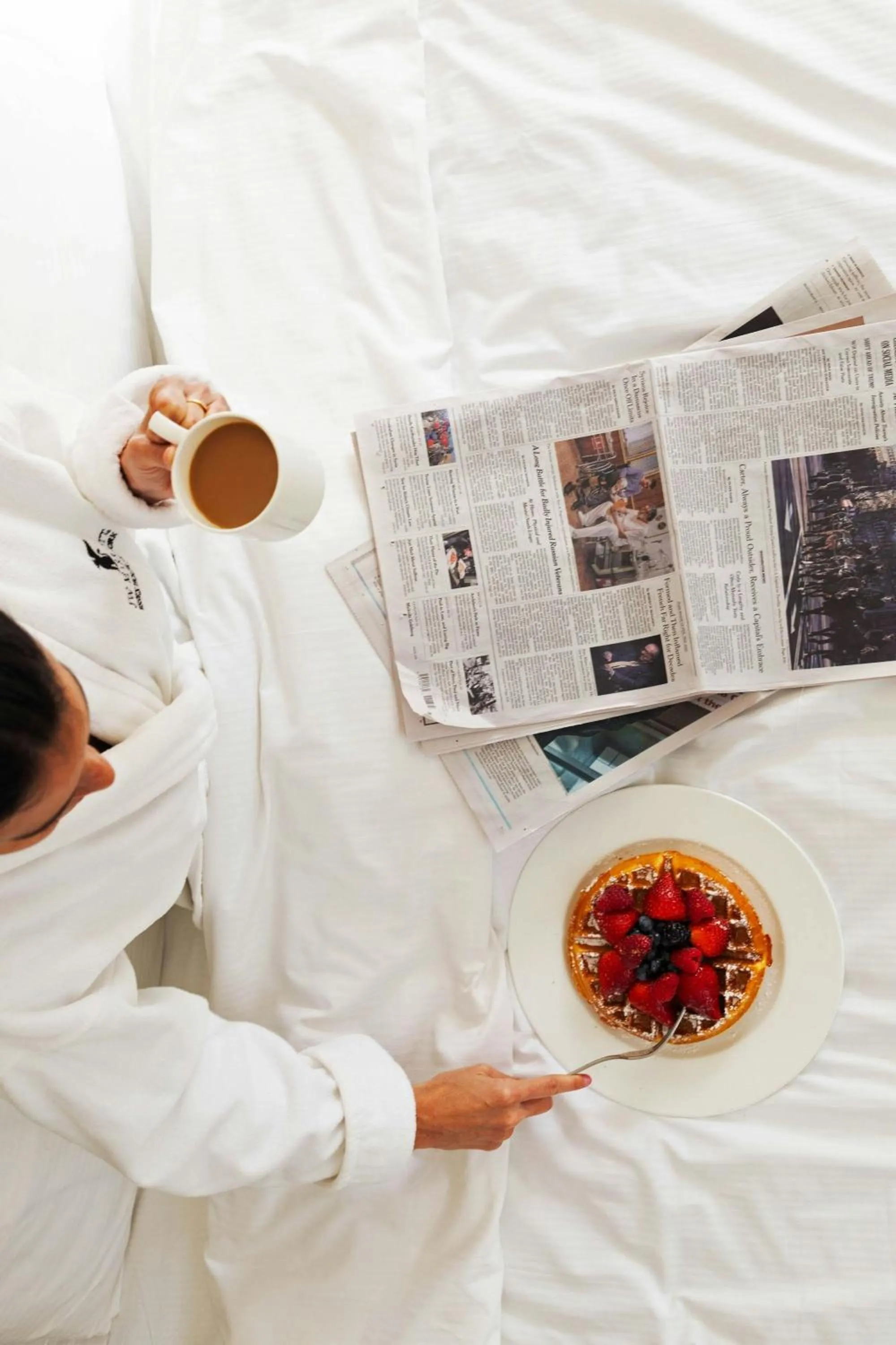 Breakfast in JW Marriott Essex House New York