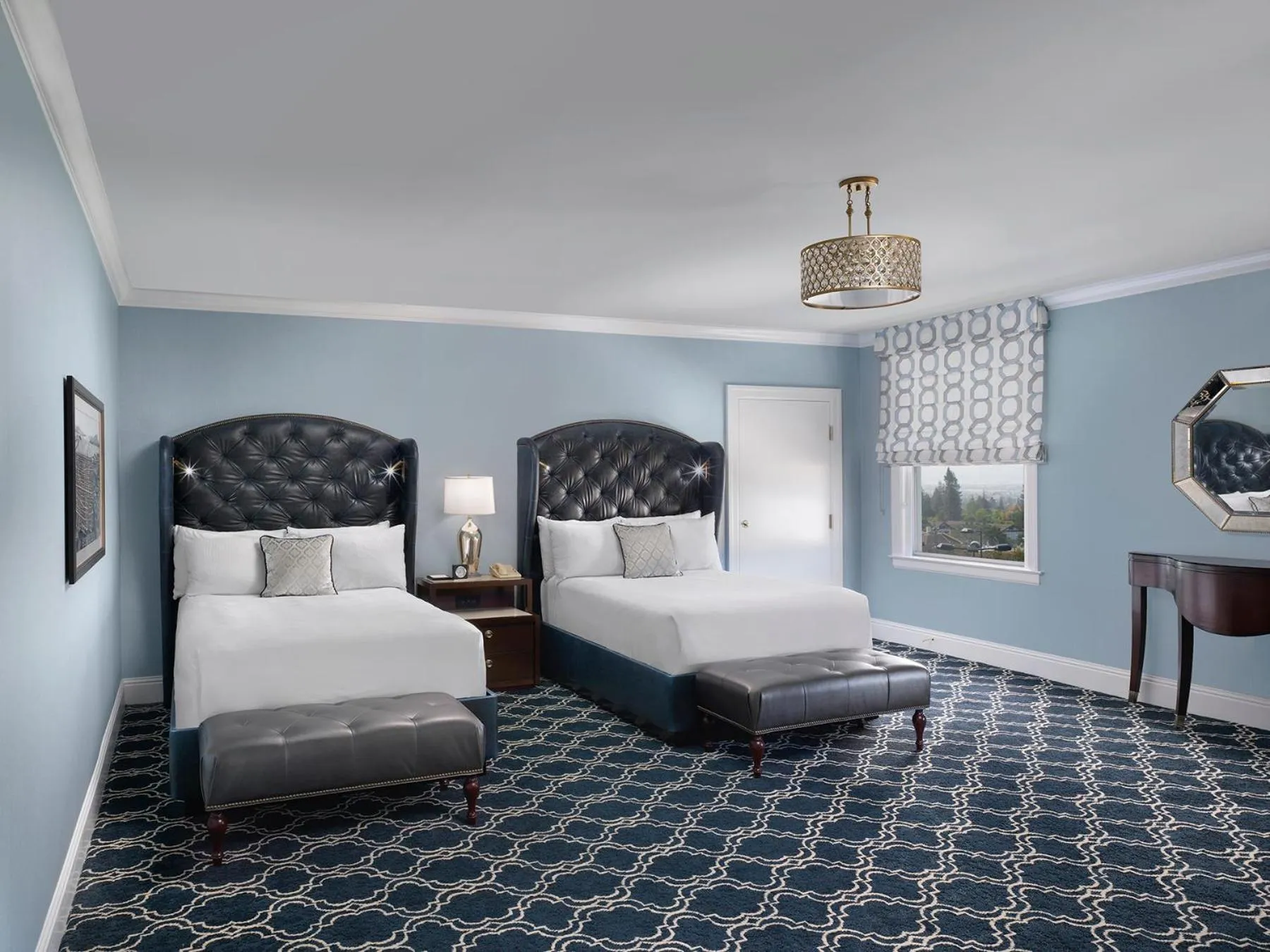 Deluxe Room with Two Queen Beds and Tub - Mobility Accessible in The Claremont Club & Spa, A Fairmont Hotel