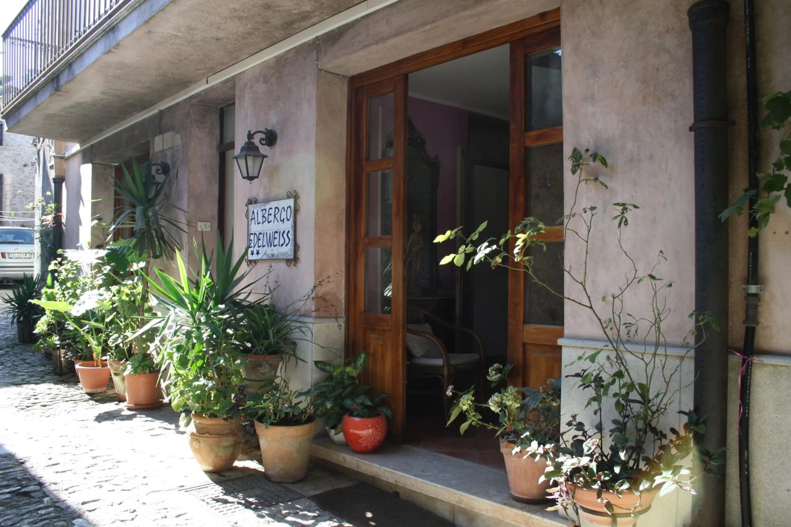 Facade/entrance in Hotel Edelweiss