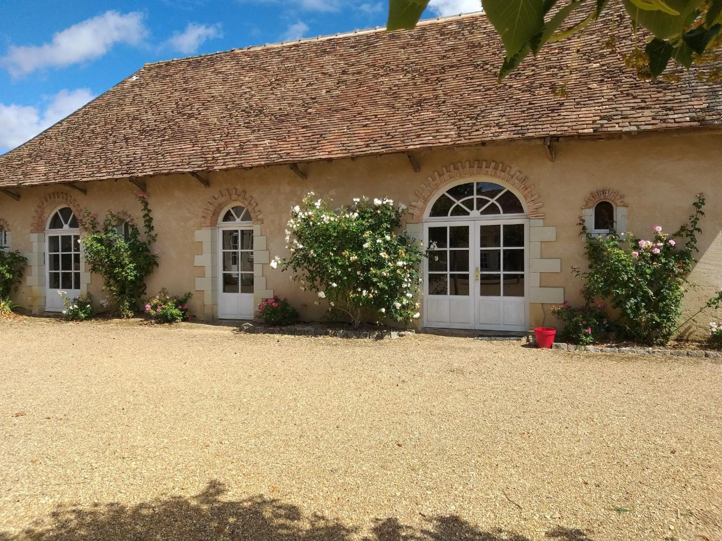 Garden in Hotel Haras De La Potardiere