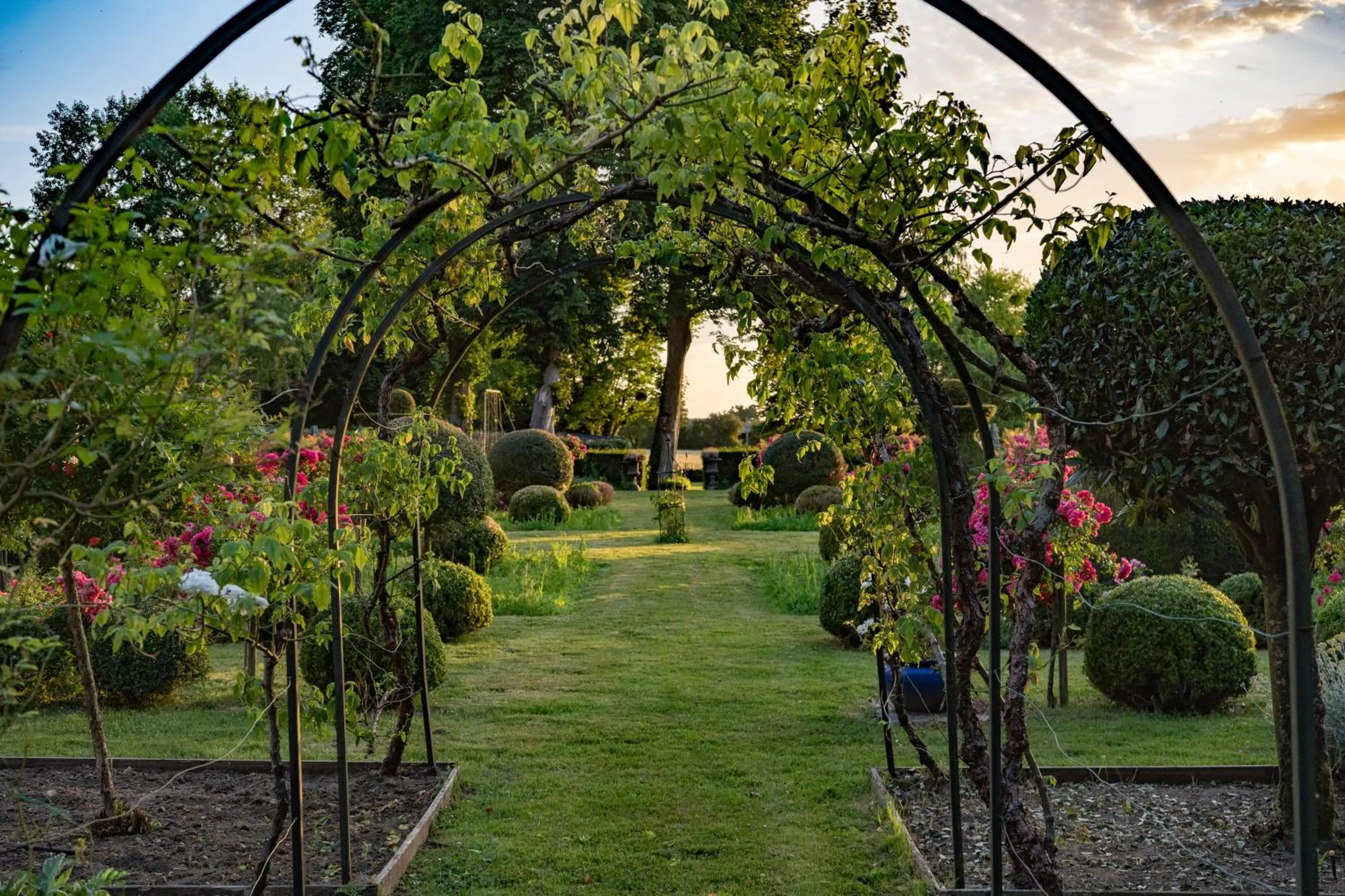 Garden in Hotel Haras De La Potardiere