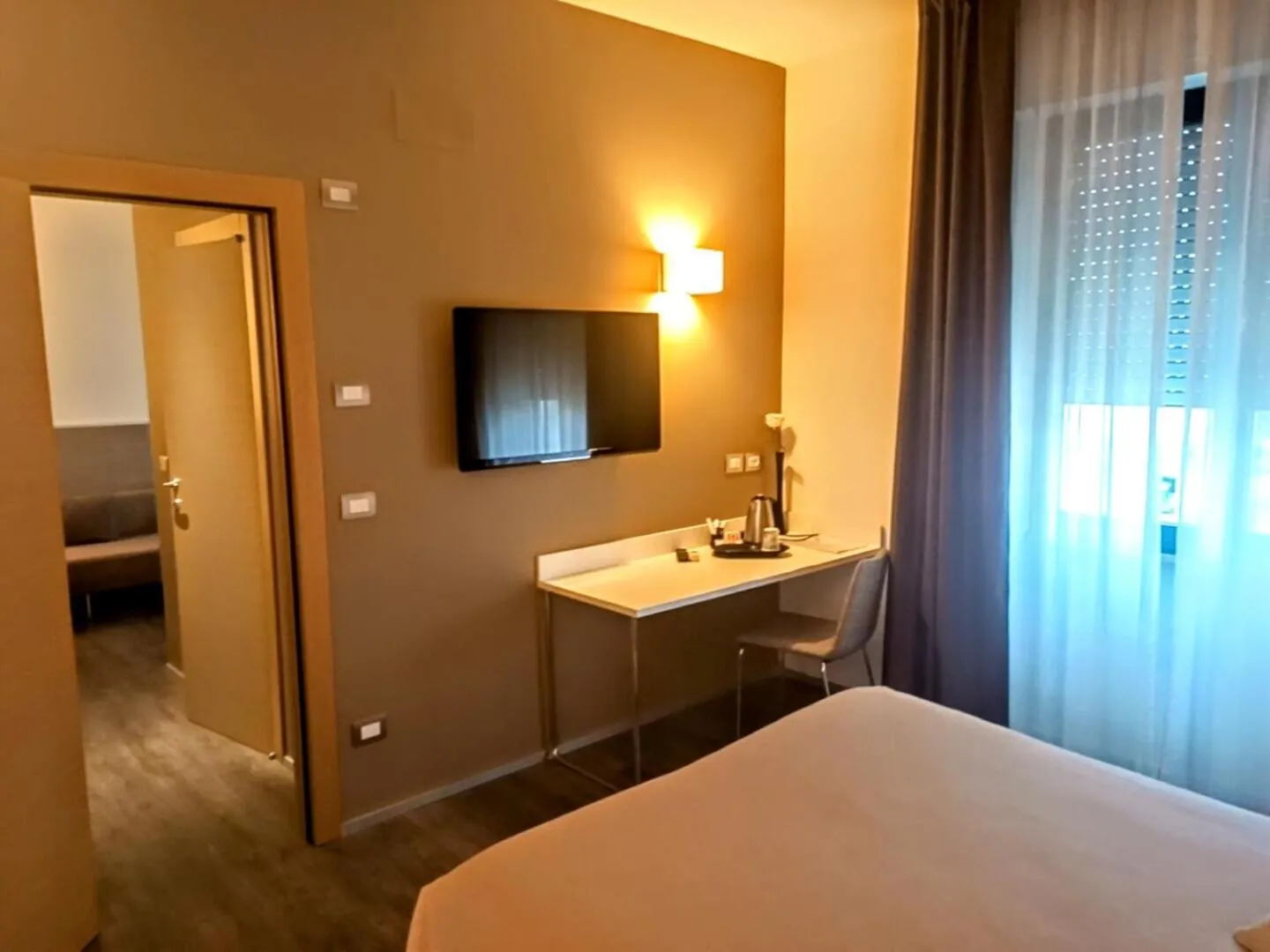 Bed in Hotel Toscana