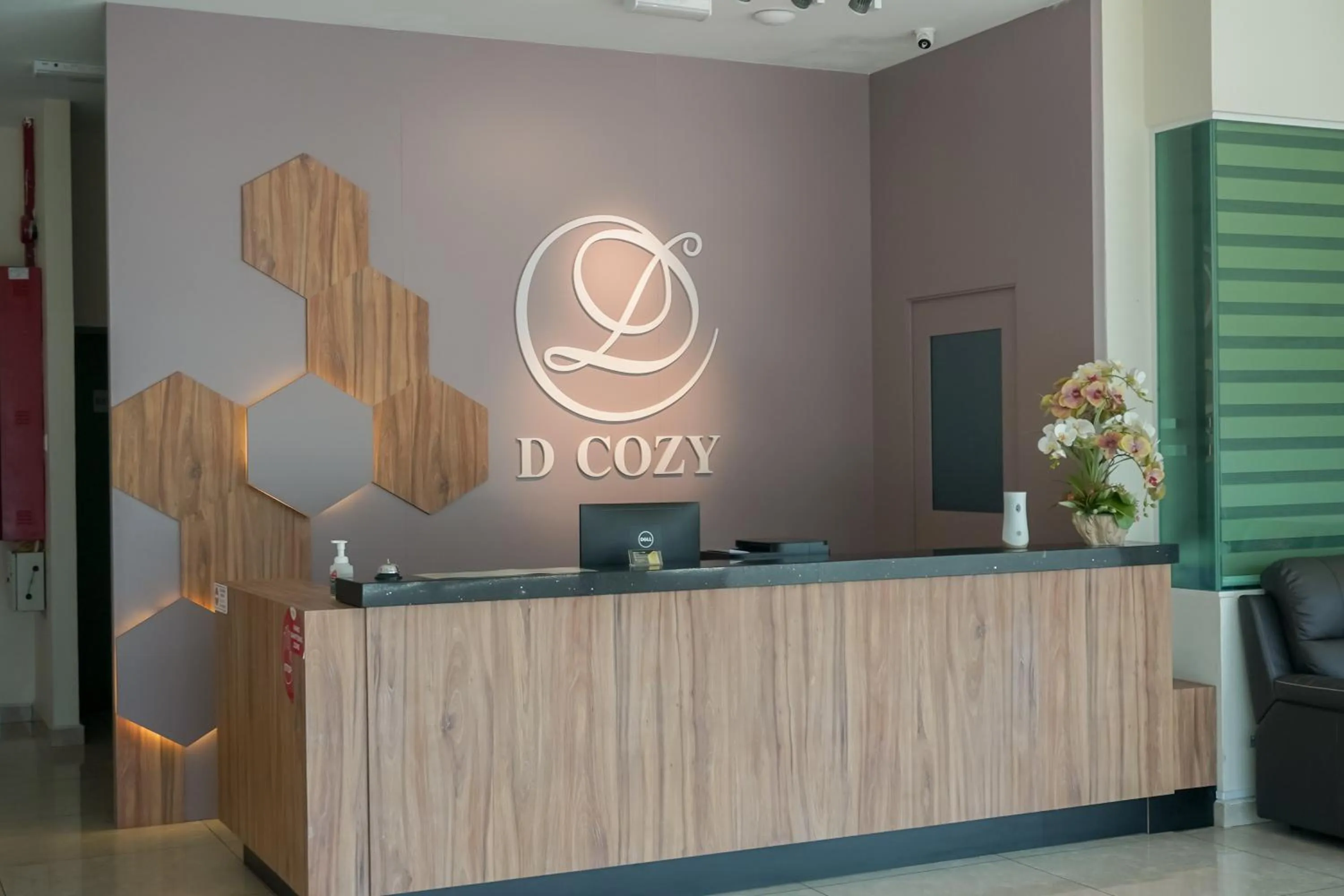 Lobby or reception in DCozy Hotel