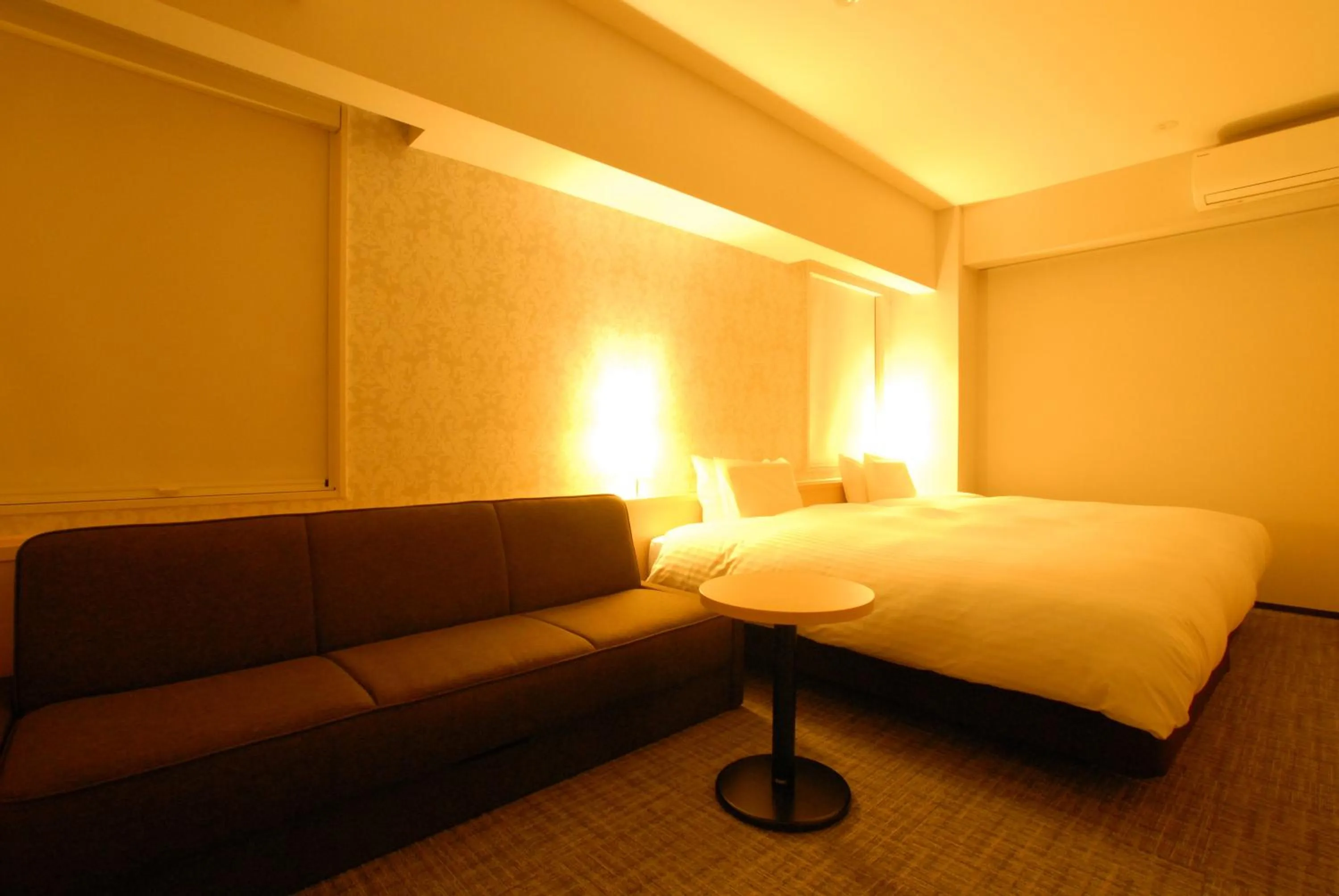 Bed in AB Hotel Fuji