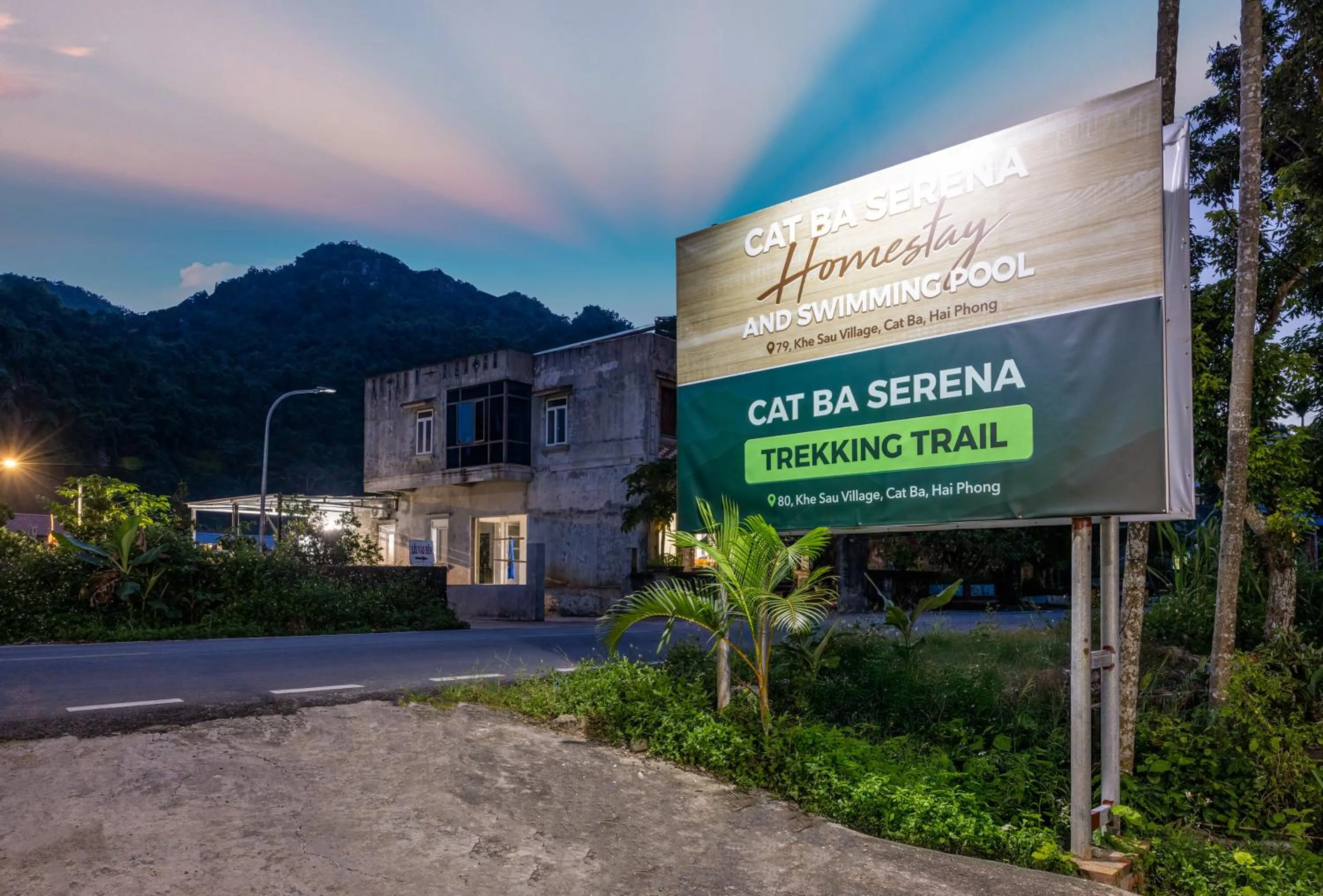 Property logo or sign in Cat Ba Serena Homestay And Swimming Pool