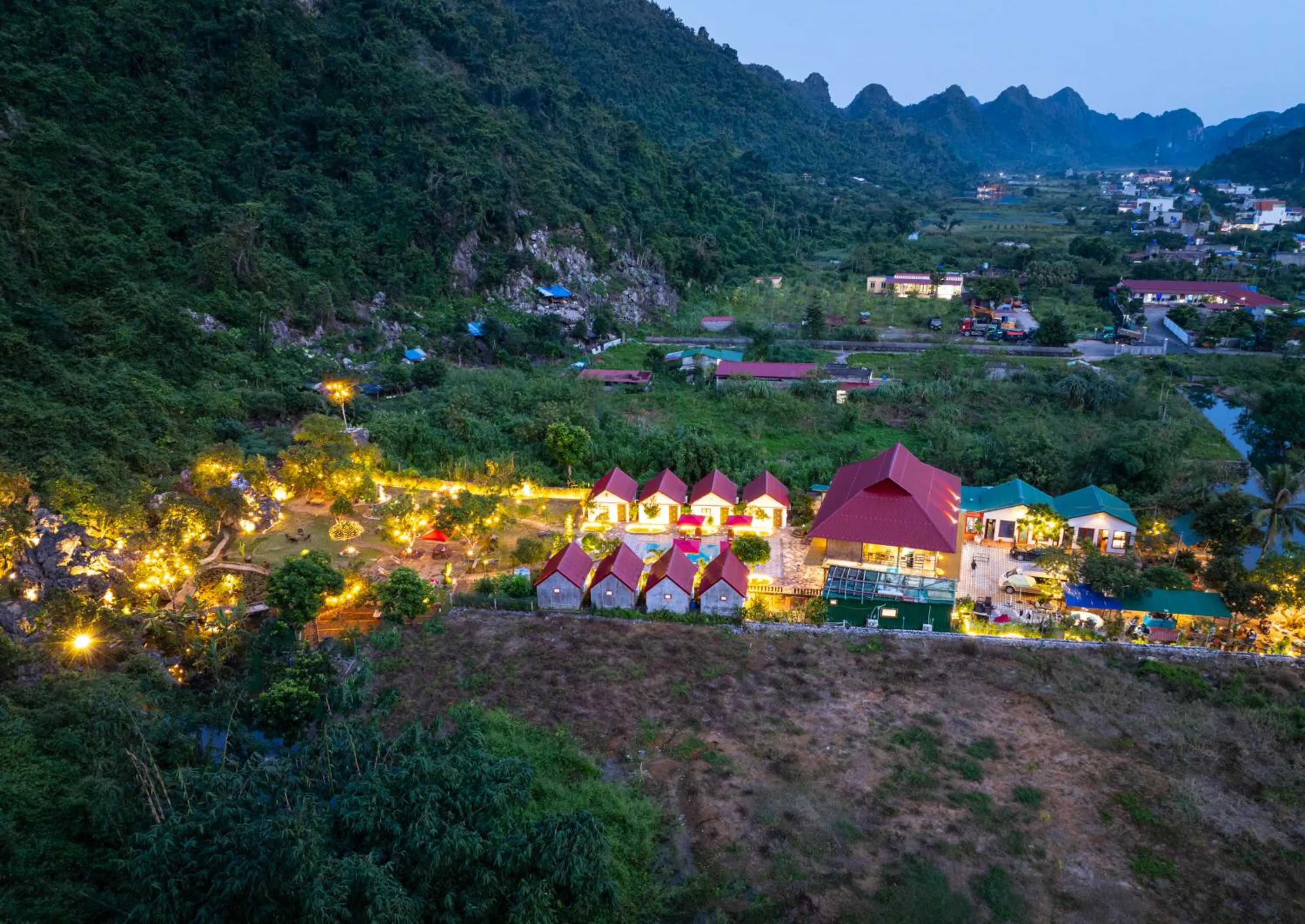 Natural landscape in Cat Ba Serena Homestay And Swimming Pool