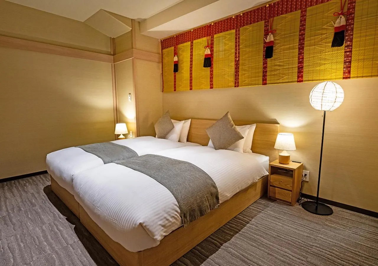 Bed in Stay SAKURA Tokyo Asakusa Yokozuna Hotel