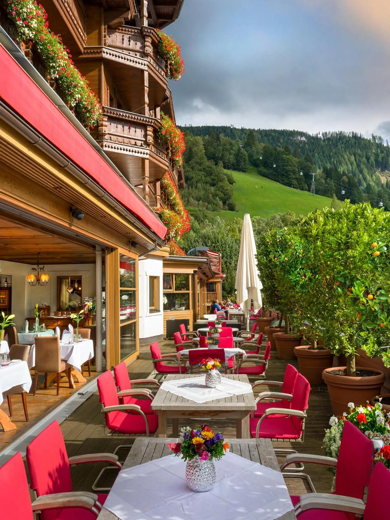 Balcony/Terrace in Hotel Zinnkrügl