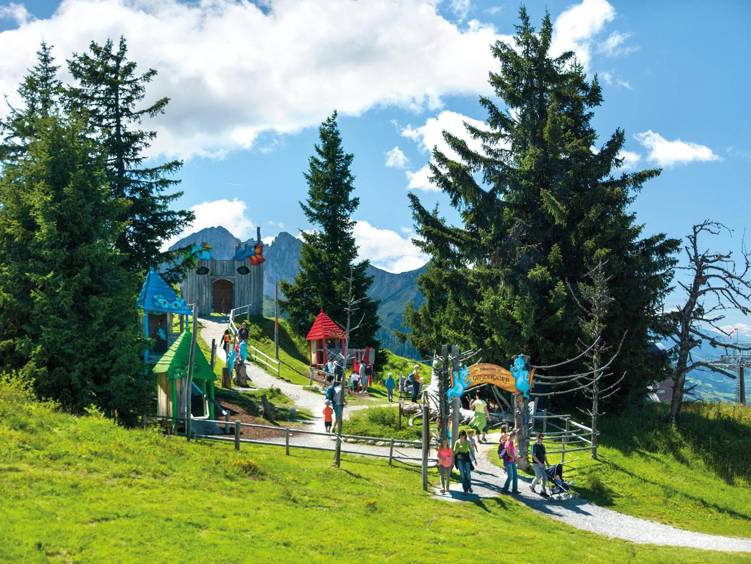 Children play ground in Hotel Zinnkrügl