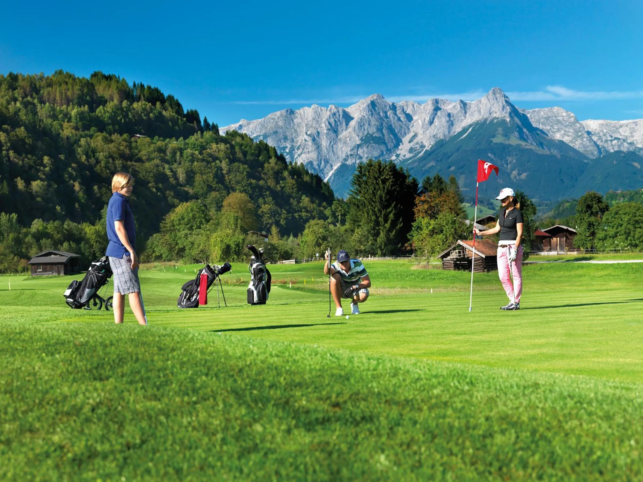 Golfcourse in Hotel Zinnkrügl
