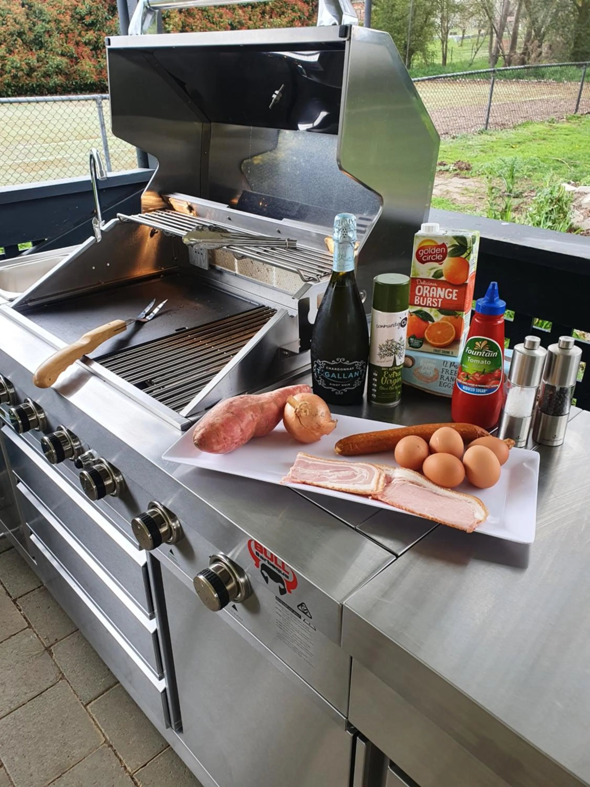 BBQ facilities in The Lancefield Lodge
