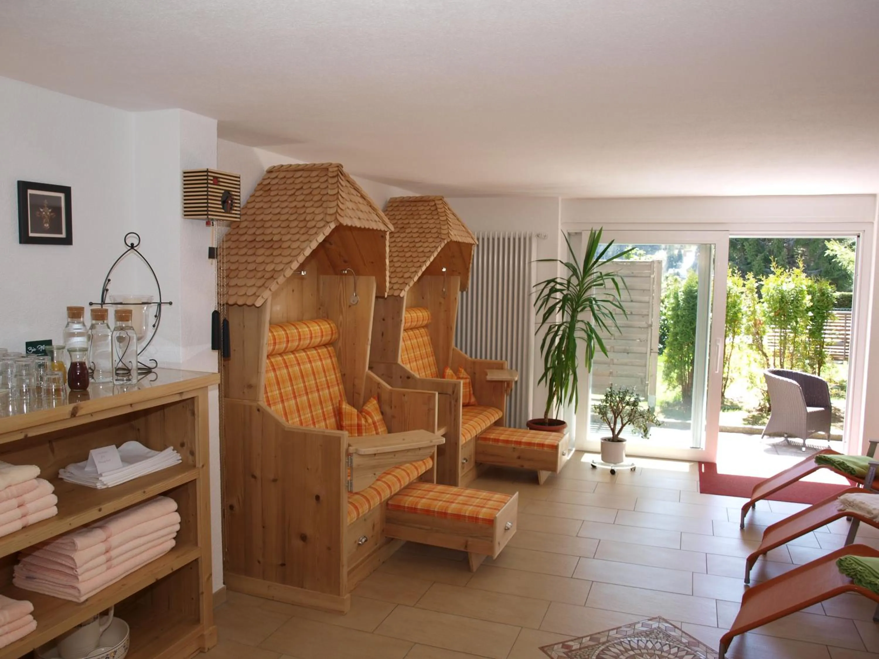 Sauna in Hotel Restaurant Peterle