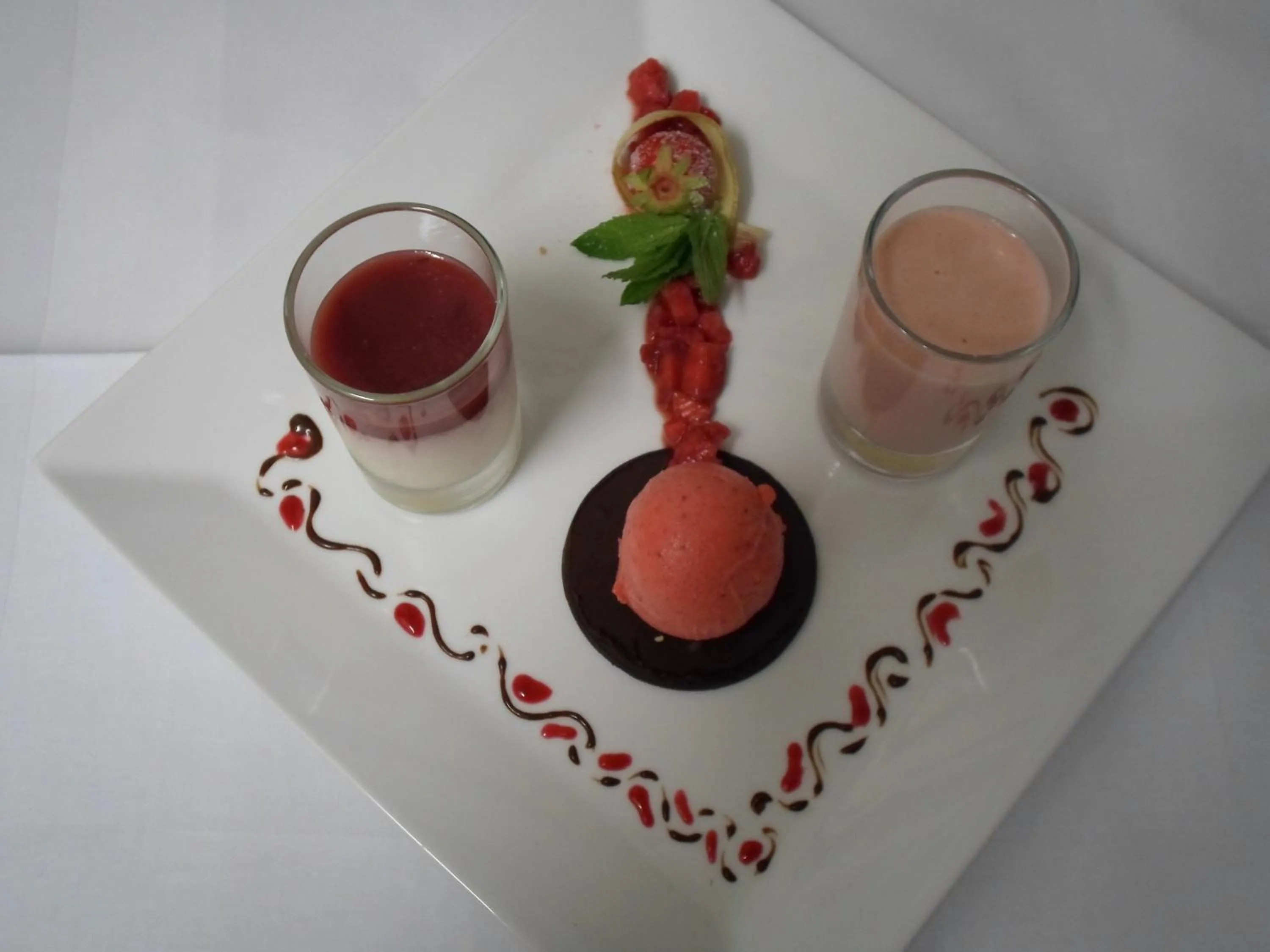 Food close-up in Hotel Restaurant Peterle