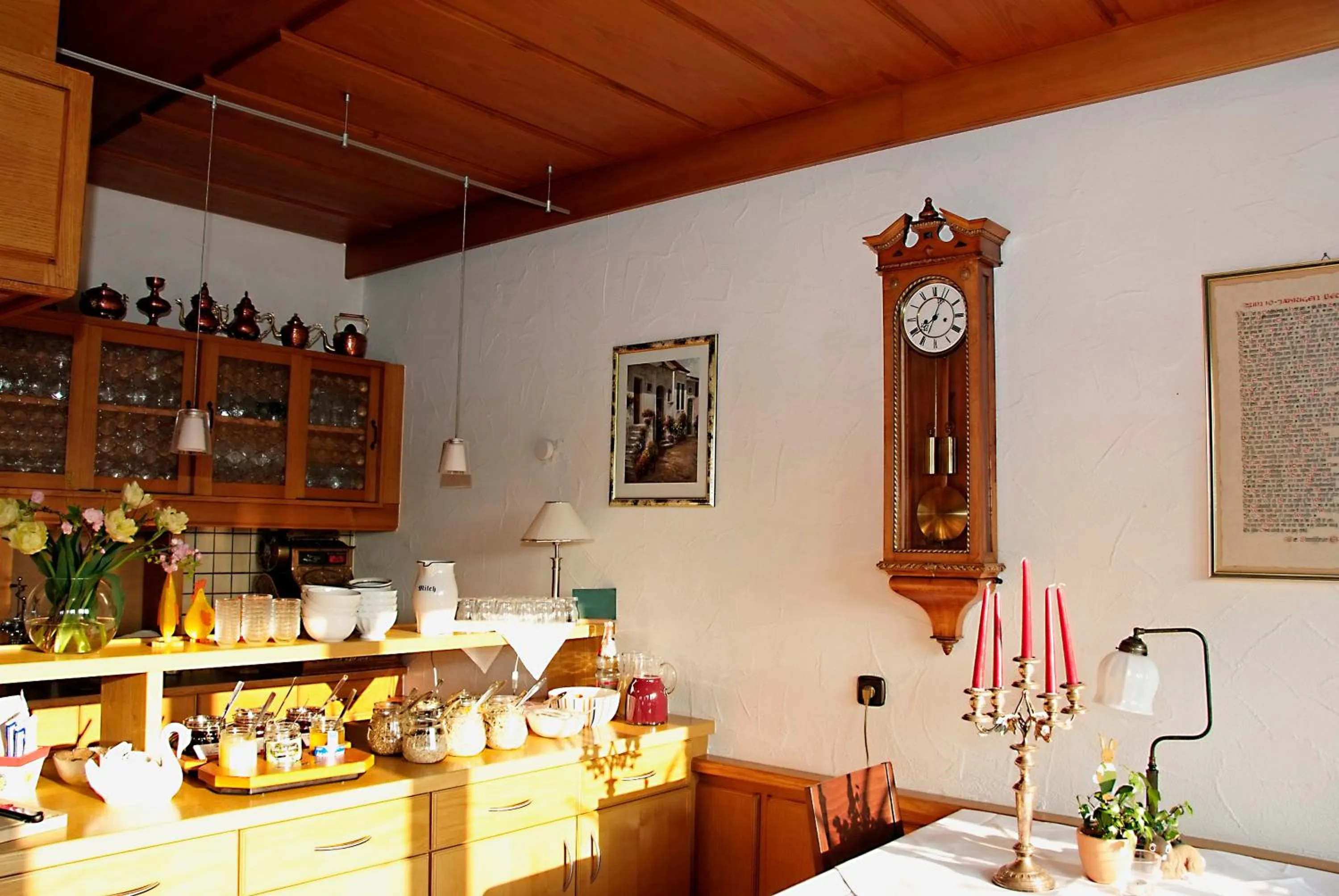 Breakfast in Hotel Restaurant Peterle