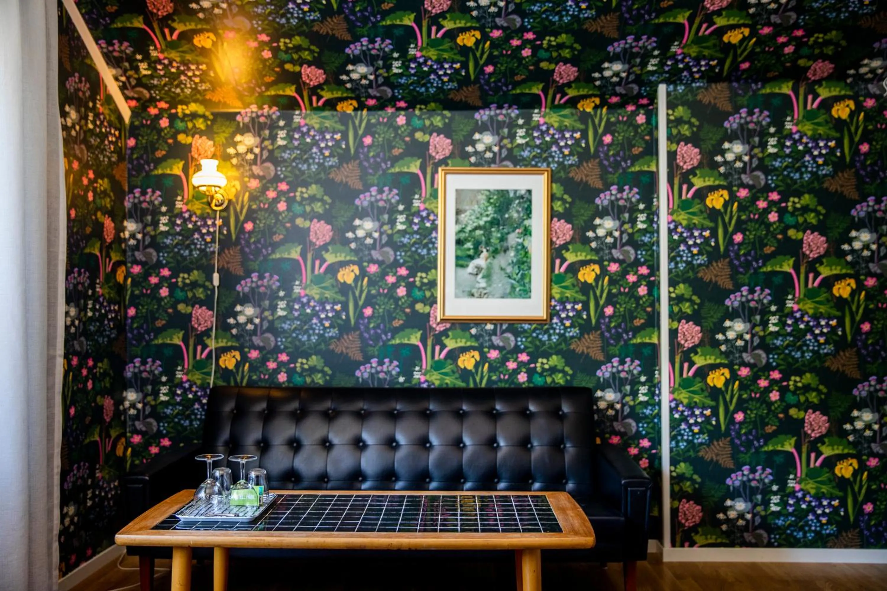 Seating area in Hotell Park