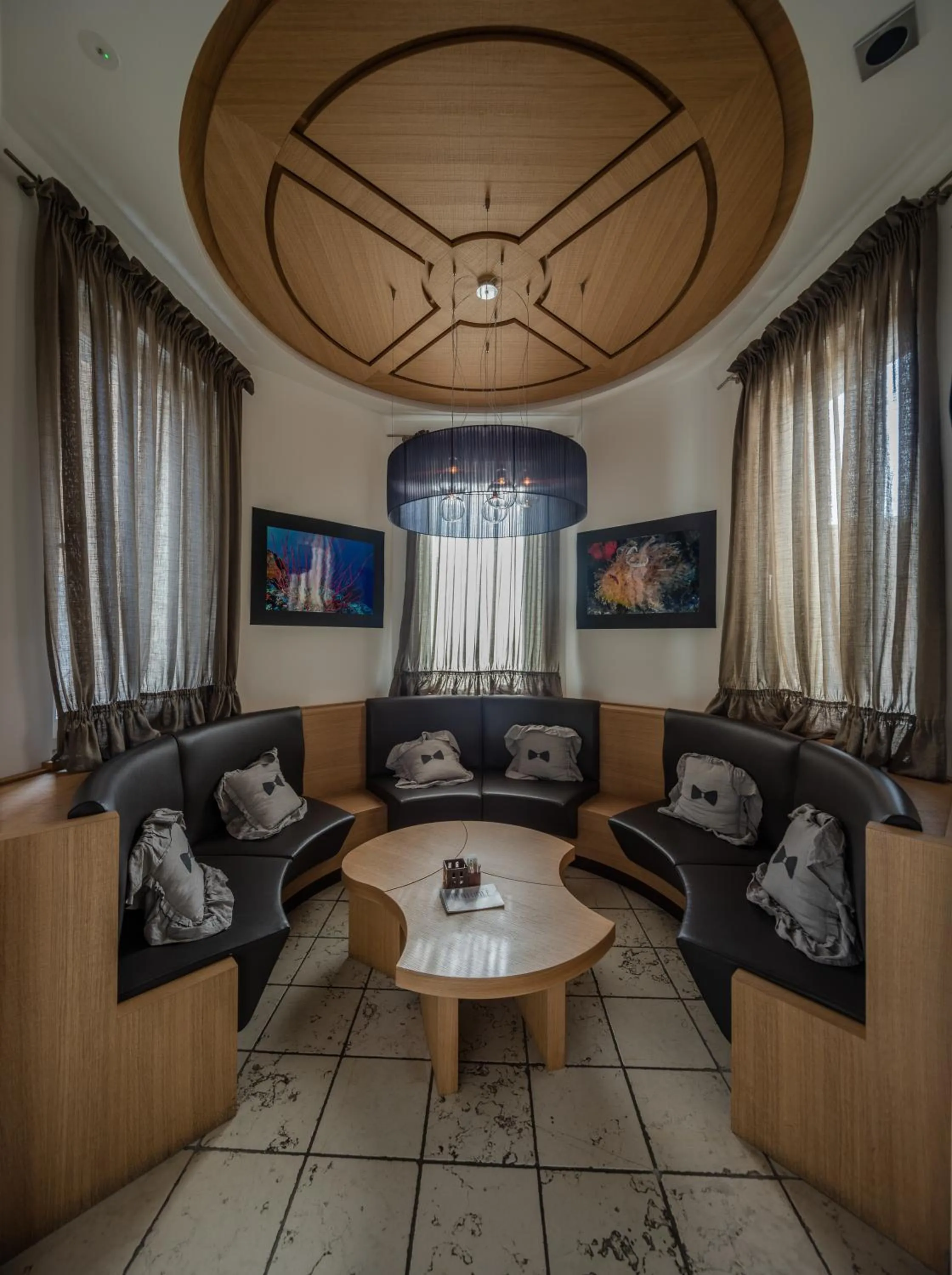 Lounge or bar in Albergo Caffe Centrale