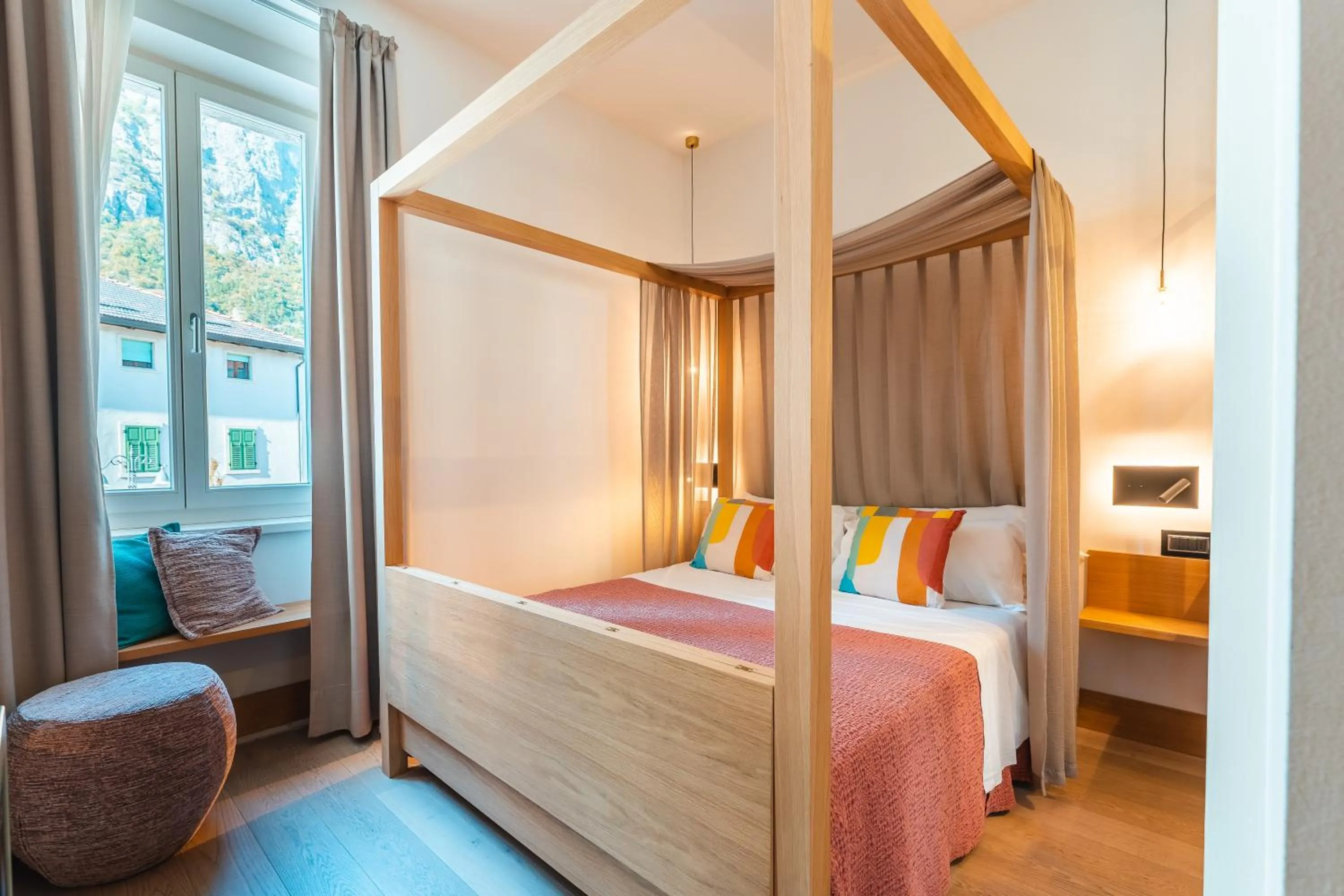 Bedroom, Bed in Albergo Caffe Centrale