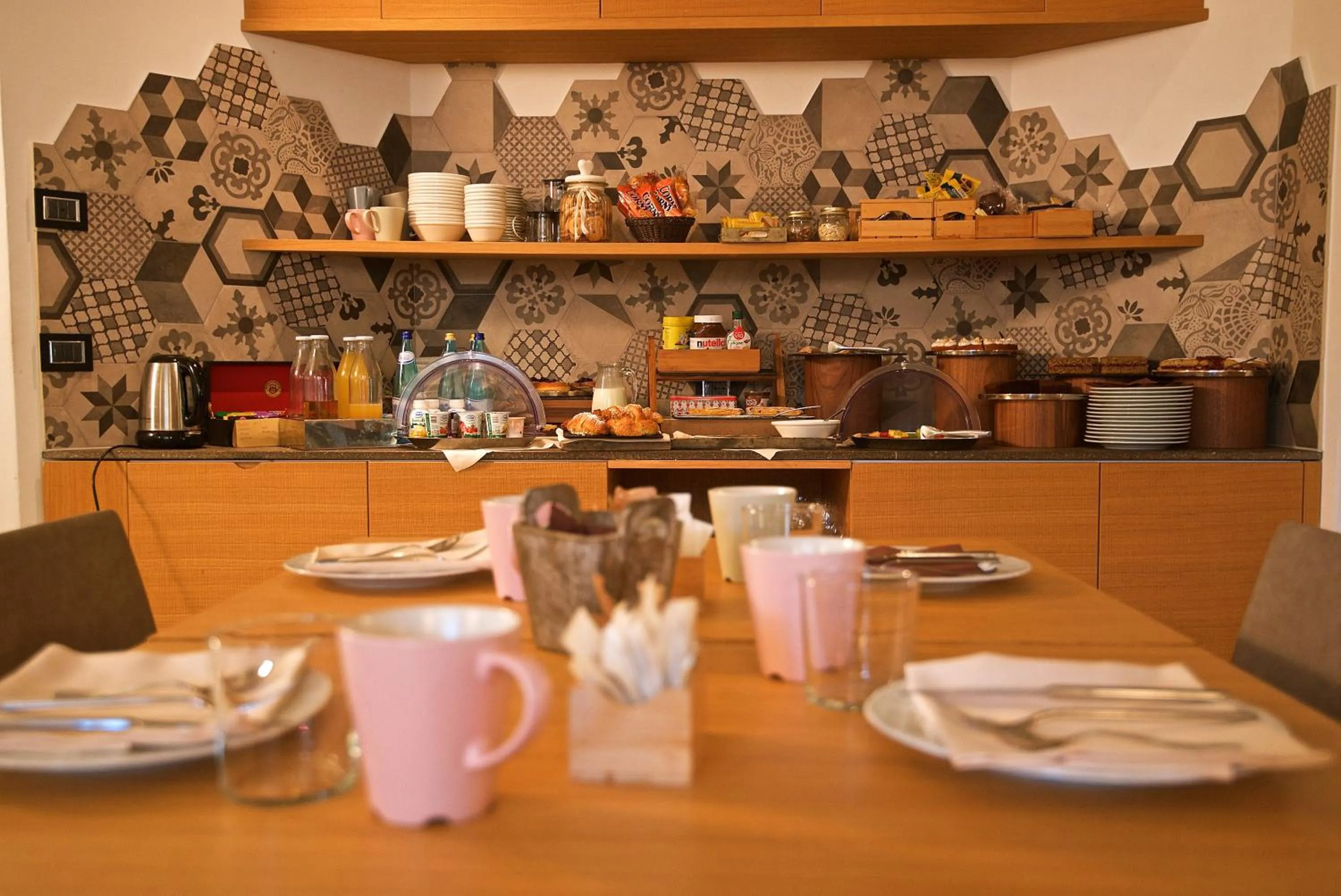 Breakfast in Albergo Caffe Centrale