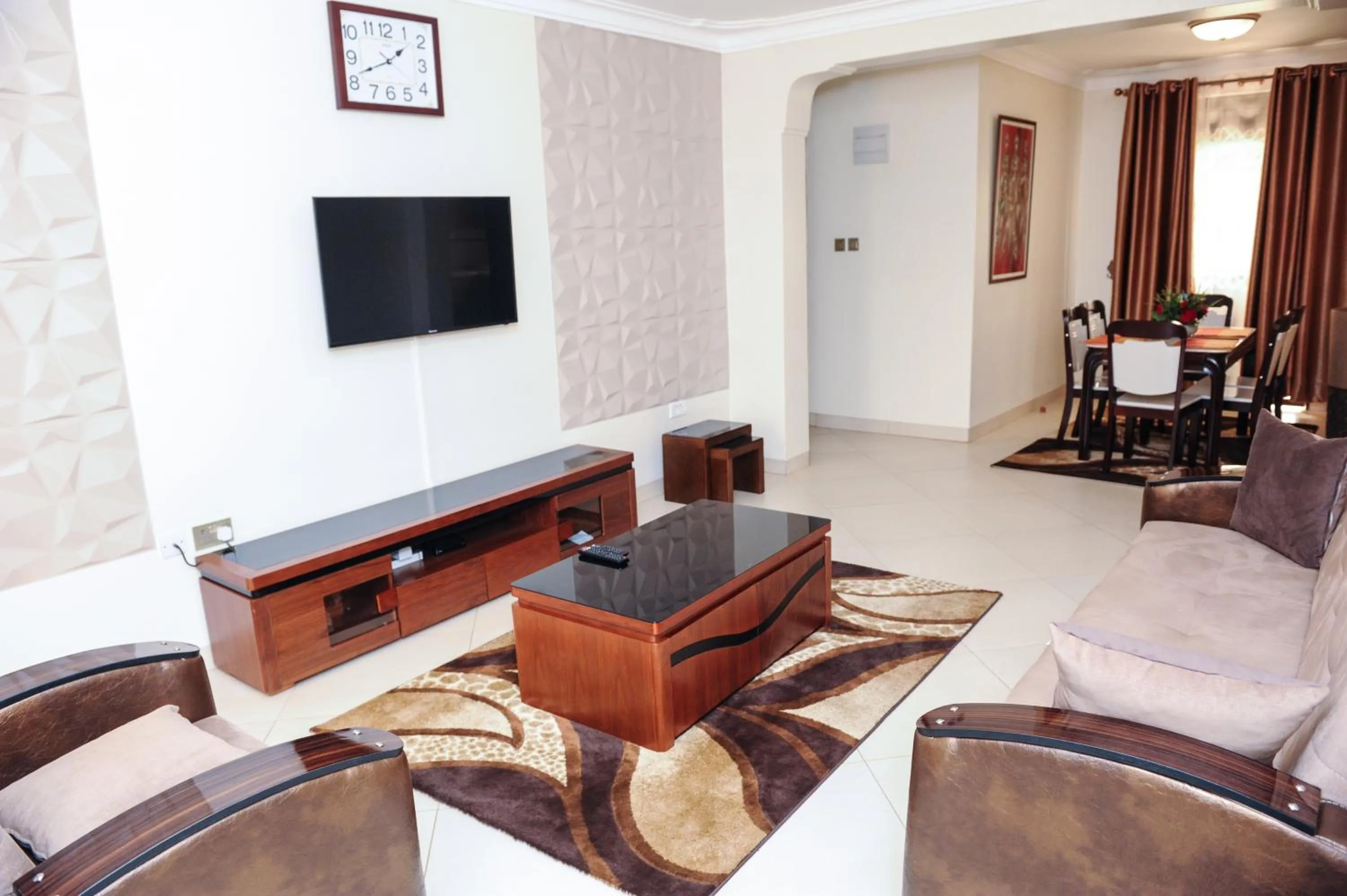 Communal lounge/ TV room in Eric Wilkins Apartments