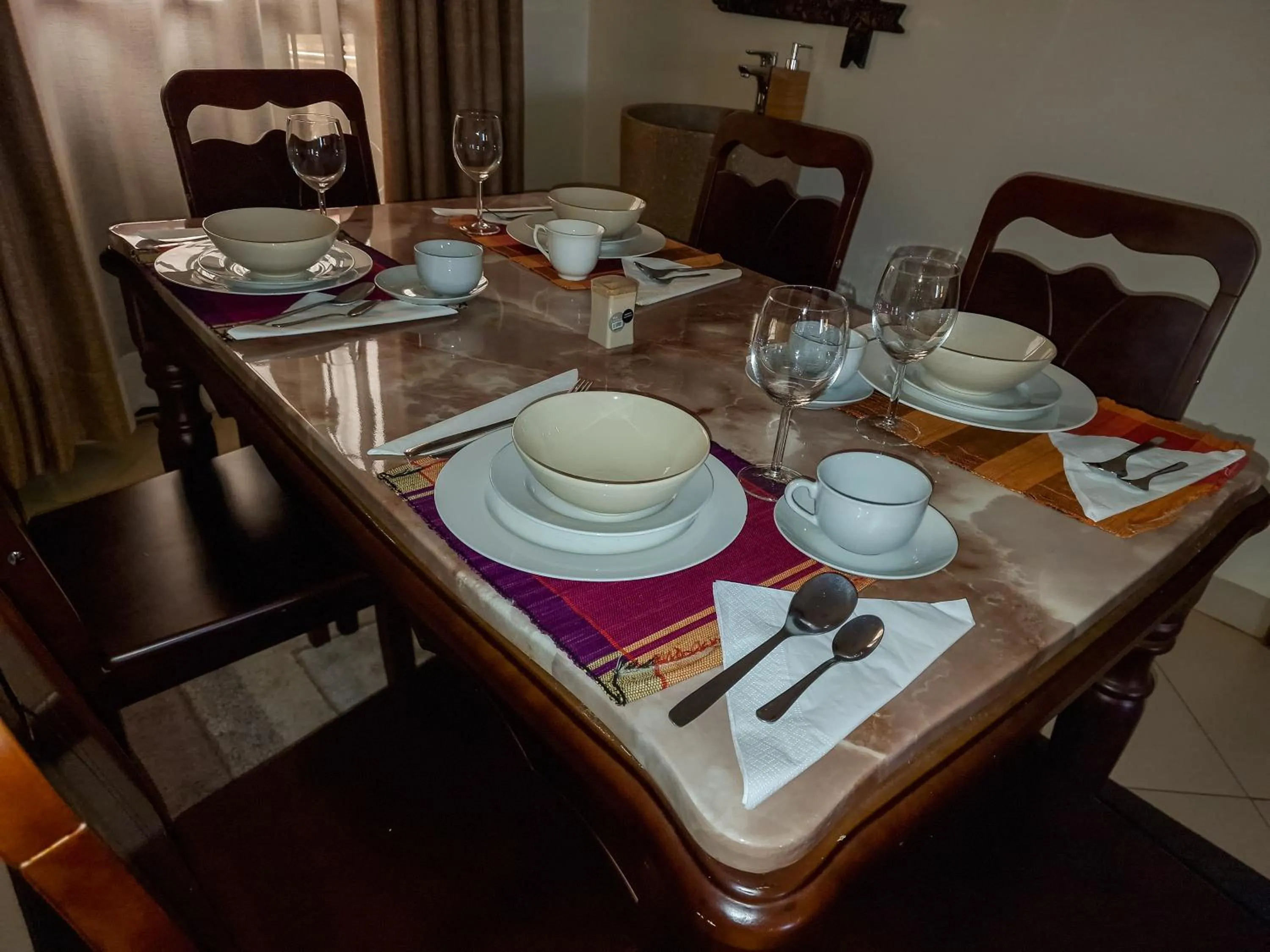Dining area in Eric Wilkins Apartments