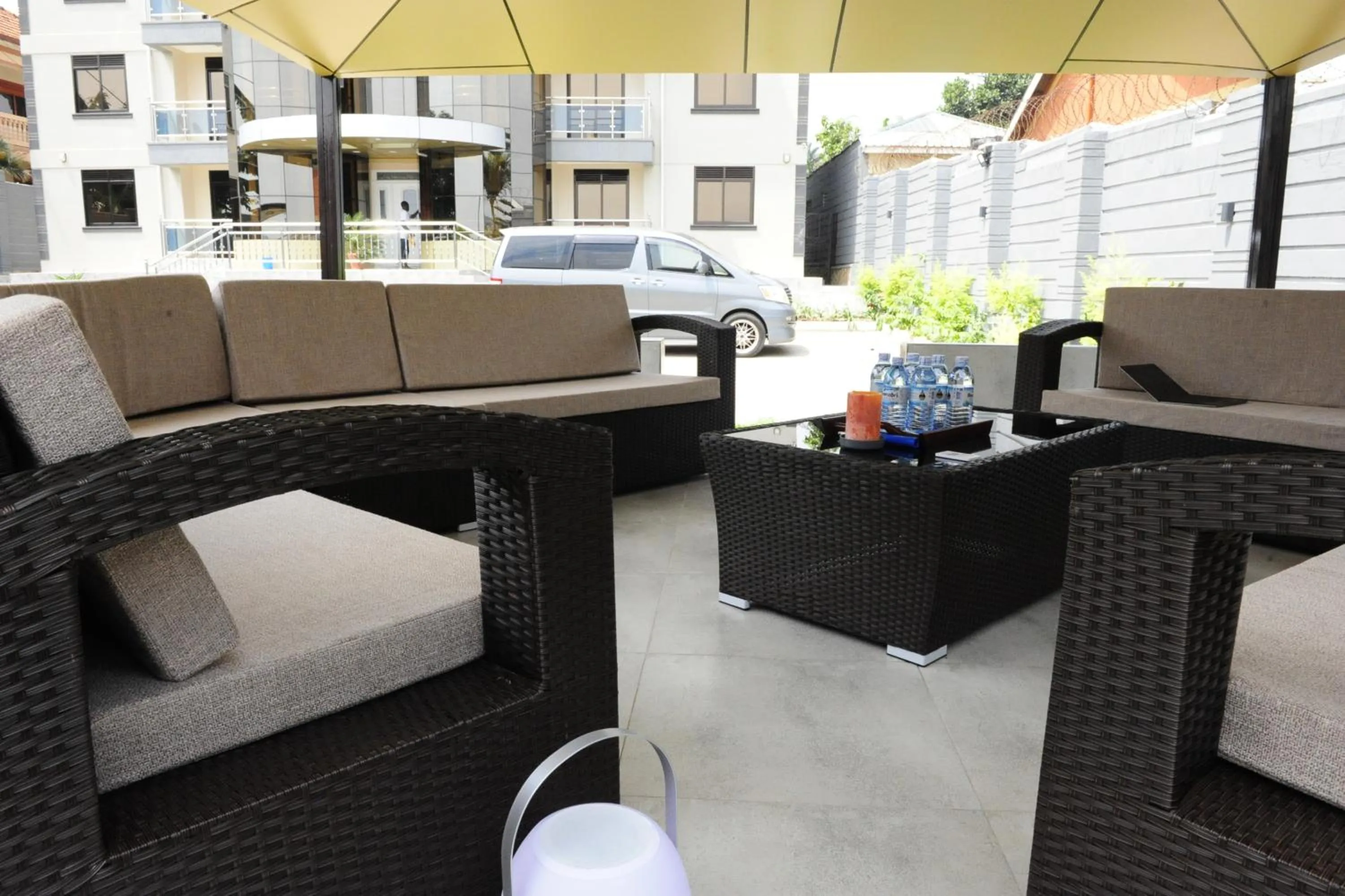 Patio in Eric Wilkins Apartments