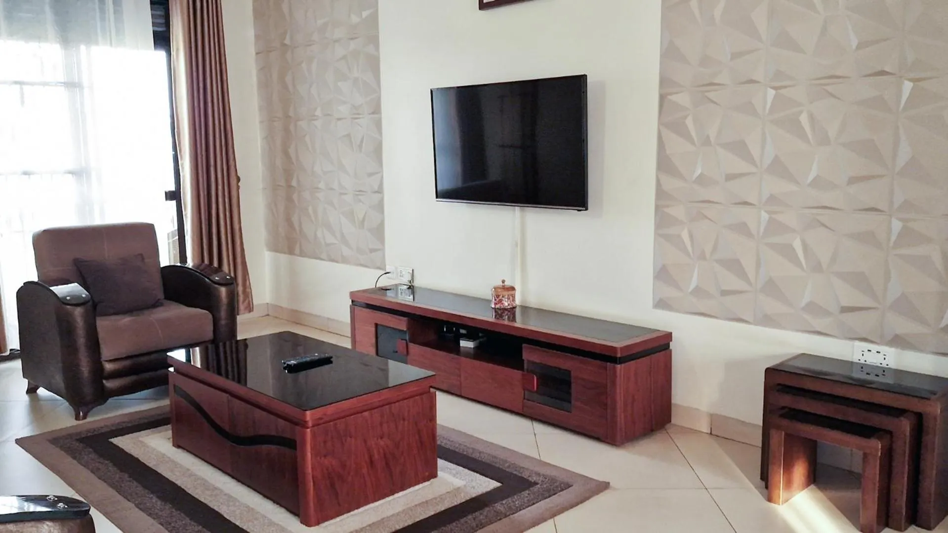 Seating area in Eric Wilkins Apartments