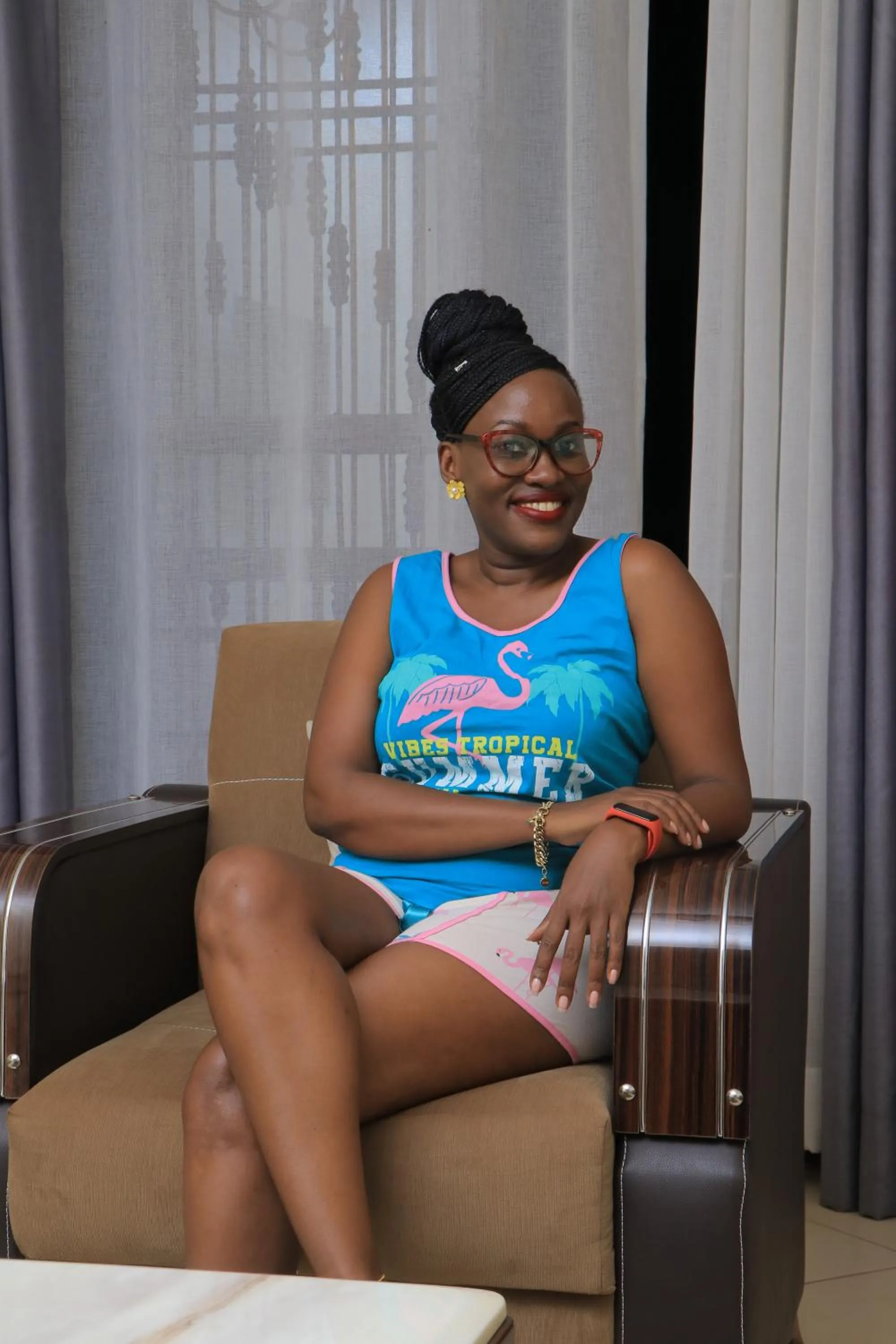 Living room in Eric Wilkins Apartments