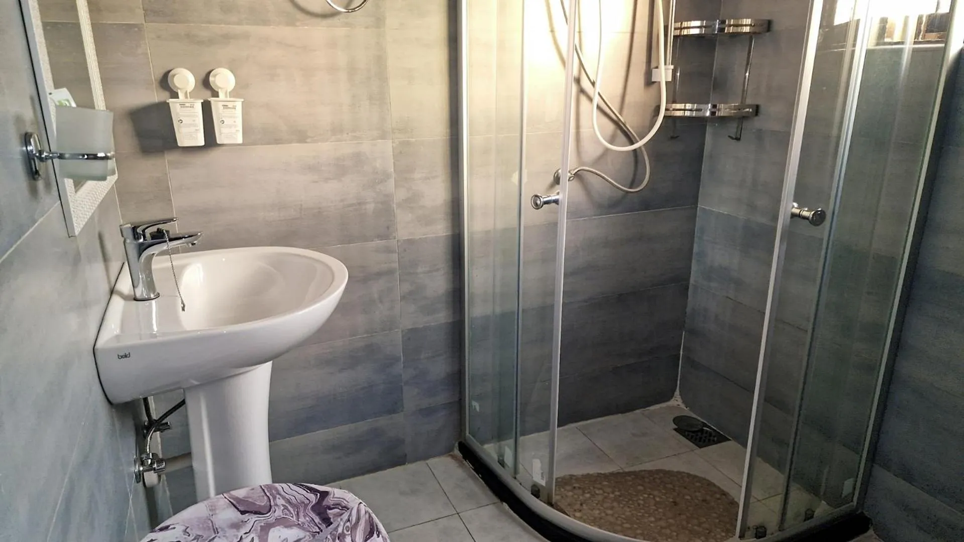 Shower in Eric Wilkins Apartments