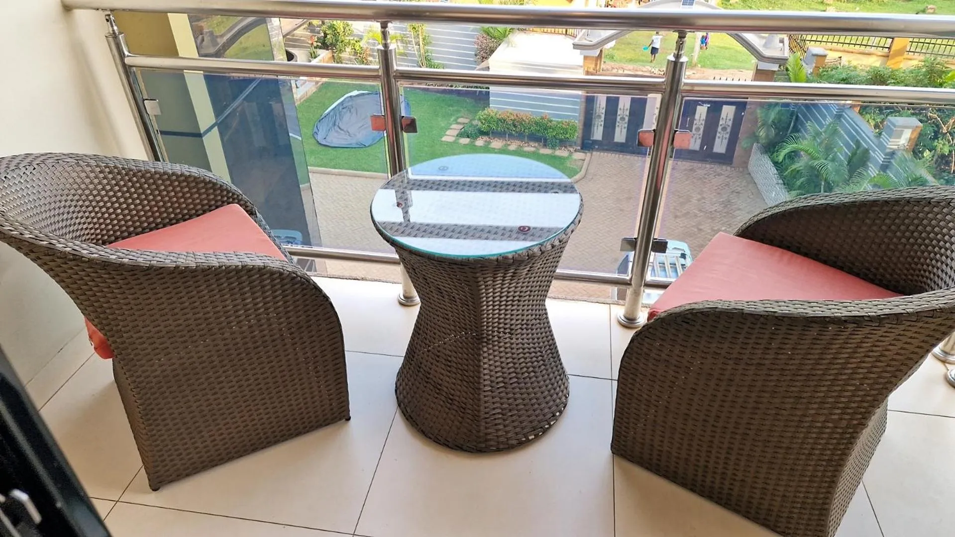 Patio in Eric Wilkins Apartments