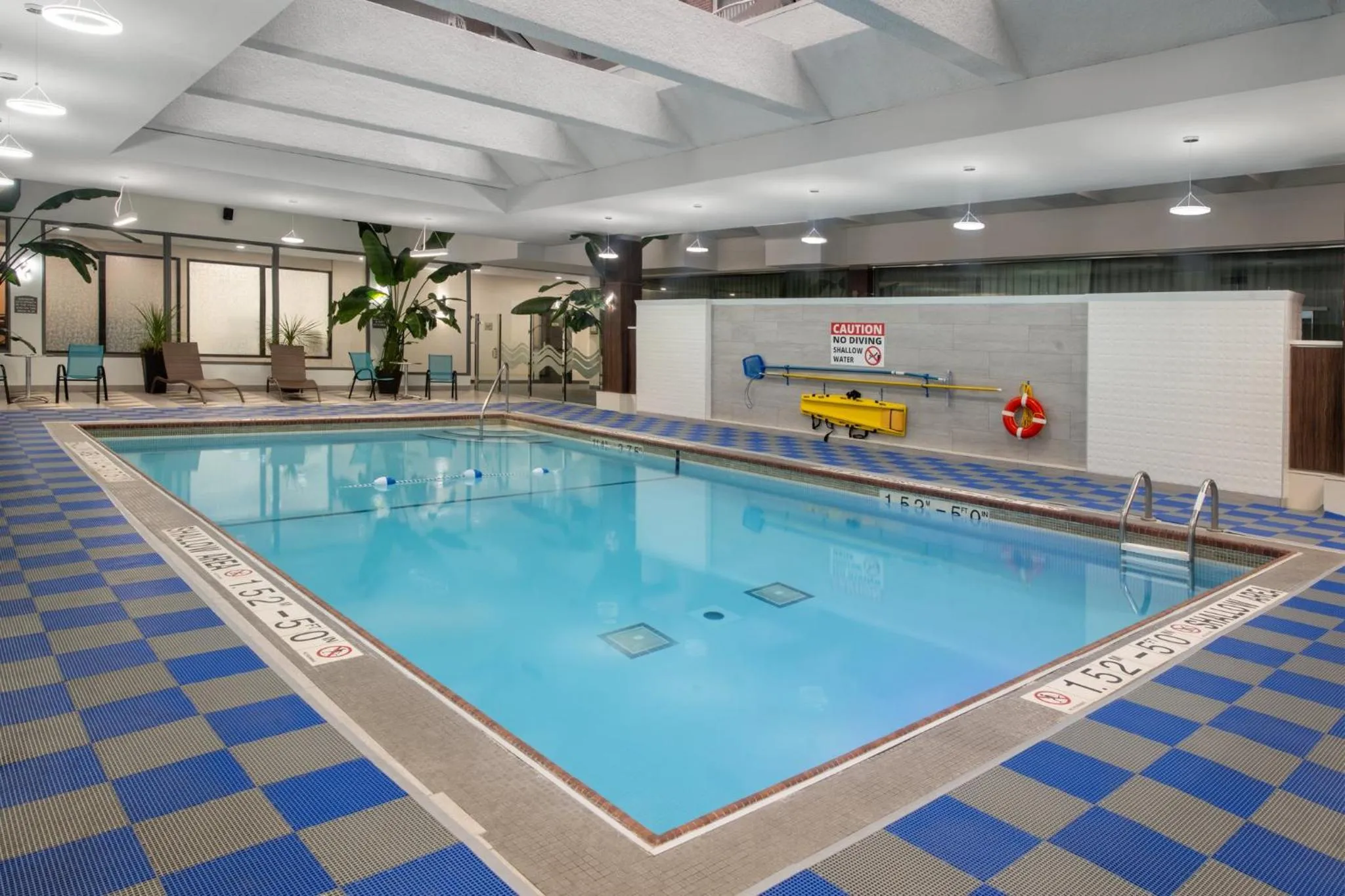 Swimming pool in Crowne Plaza Kitchener-Waterloo by IHG