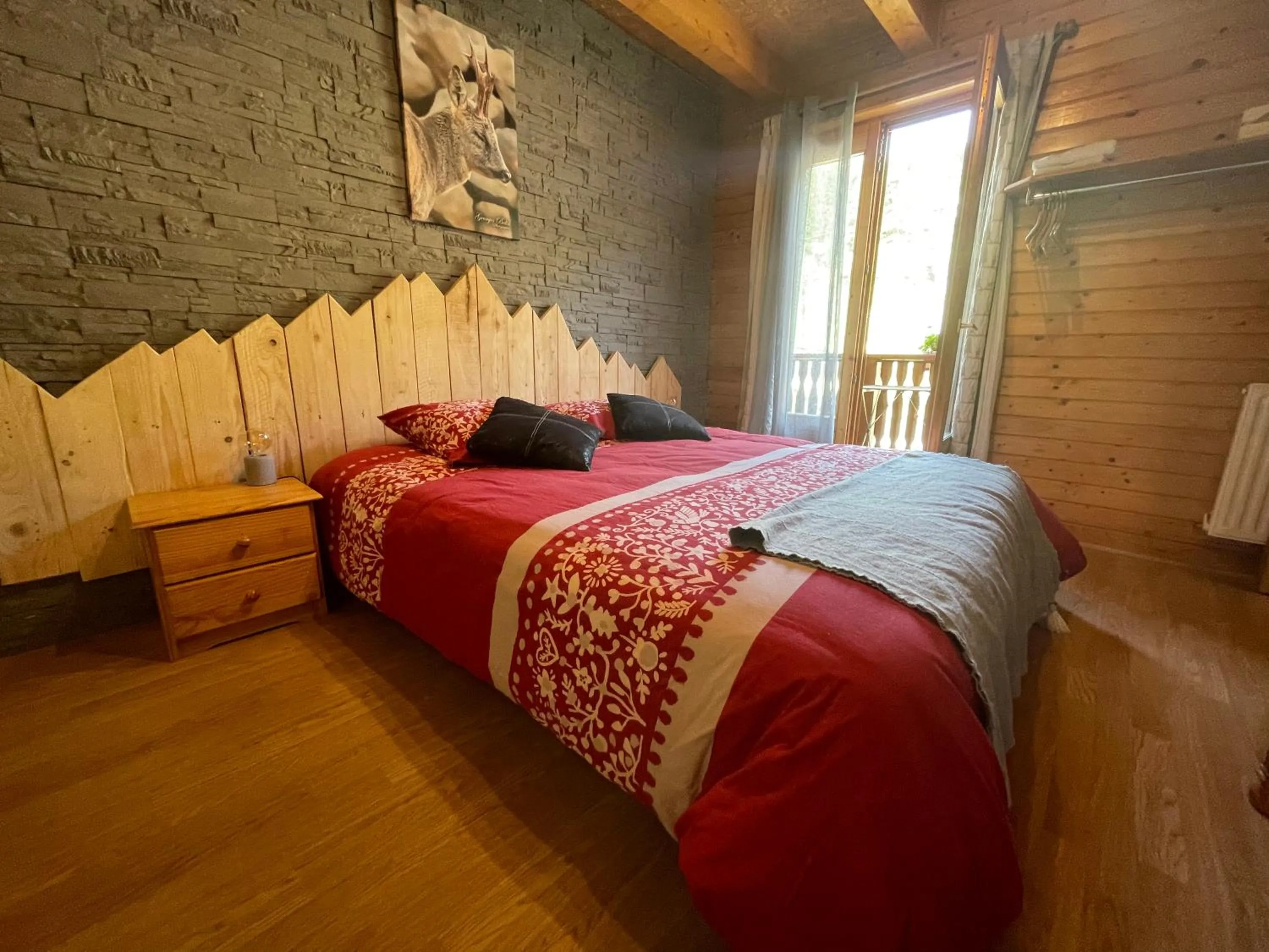 Bed in Le Chalet
