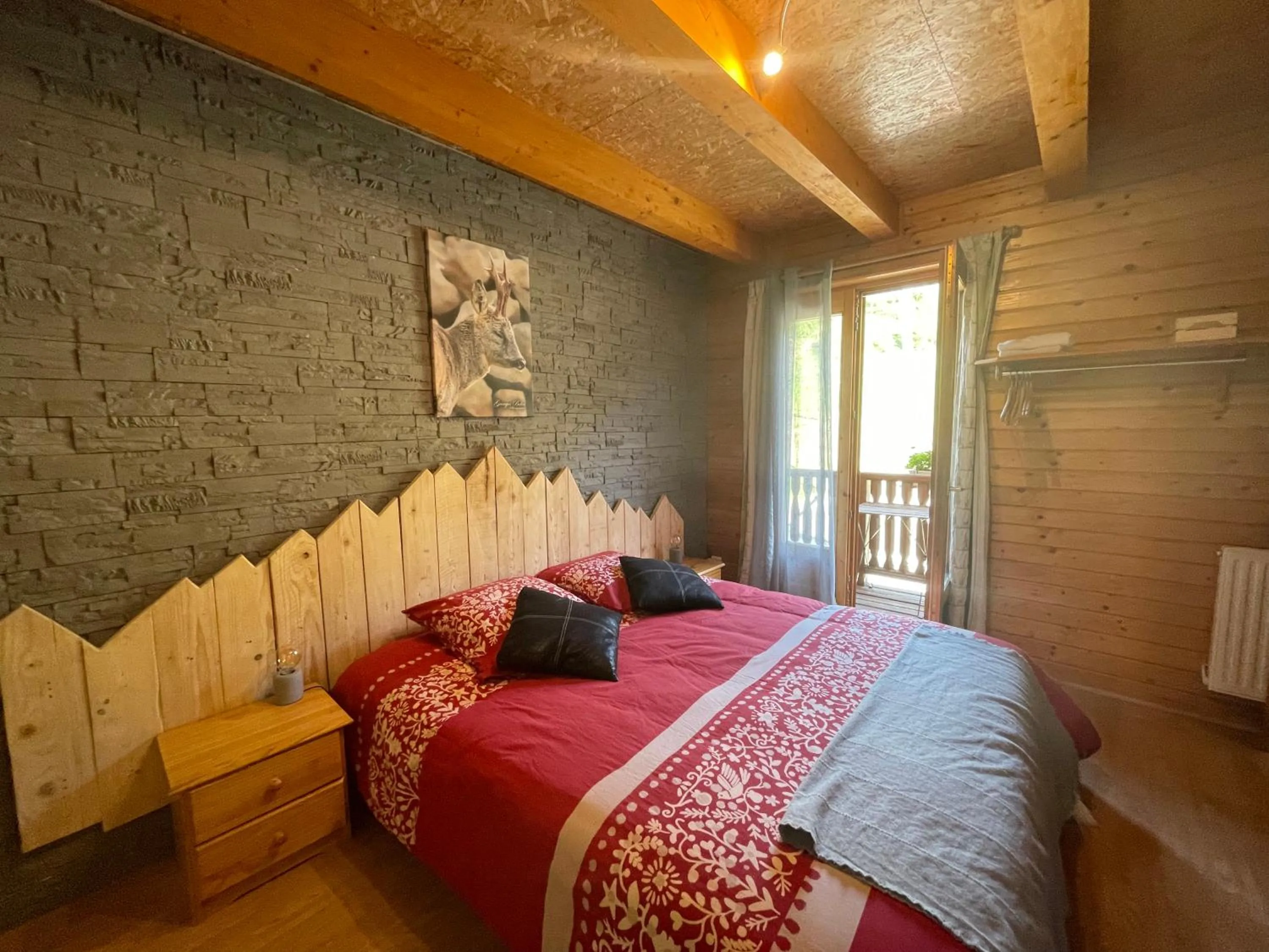 Bed in Le Chalet