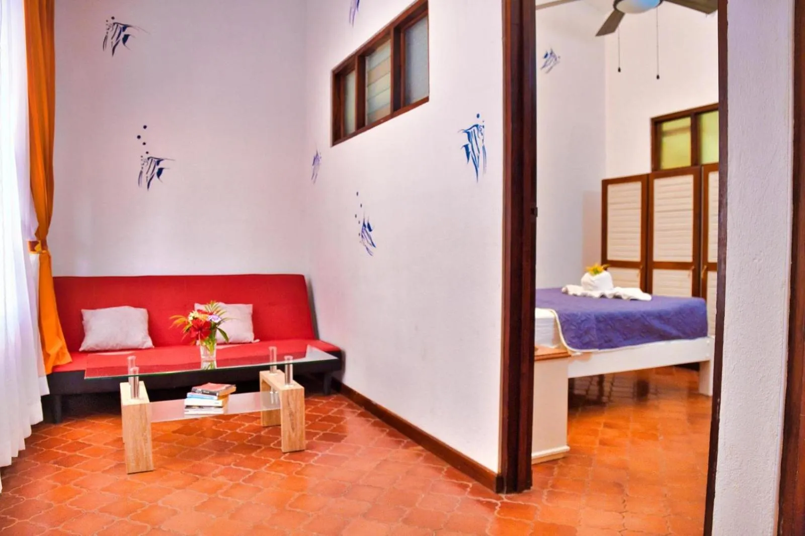 Bed in Samara Pacific Lodge