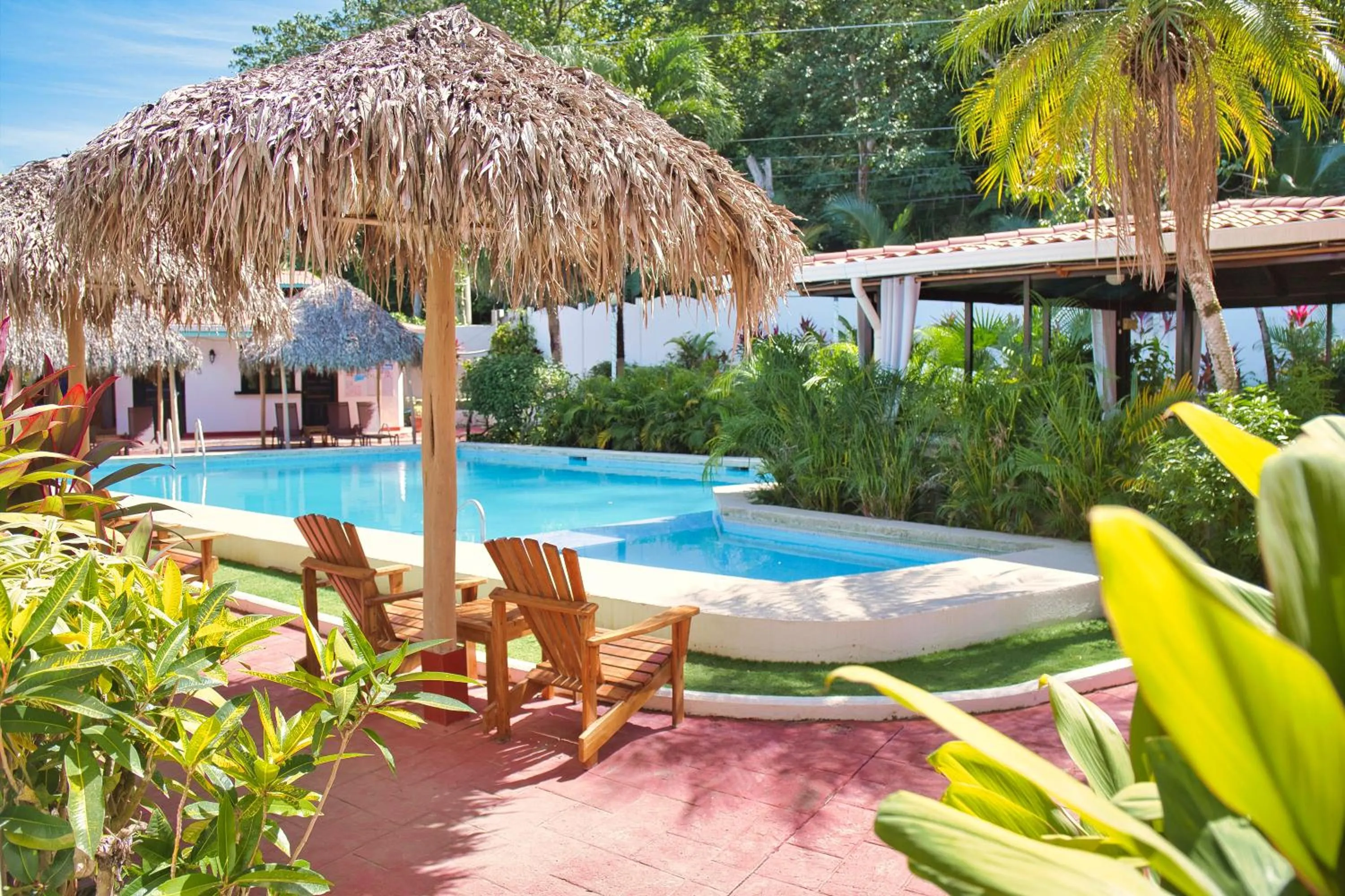 Garden view in Samara Pacific Lodge