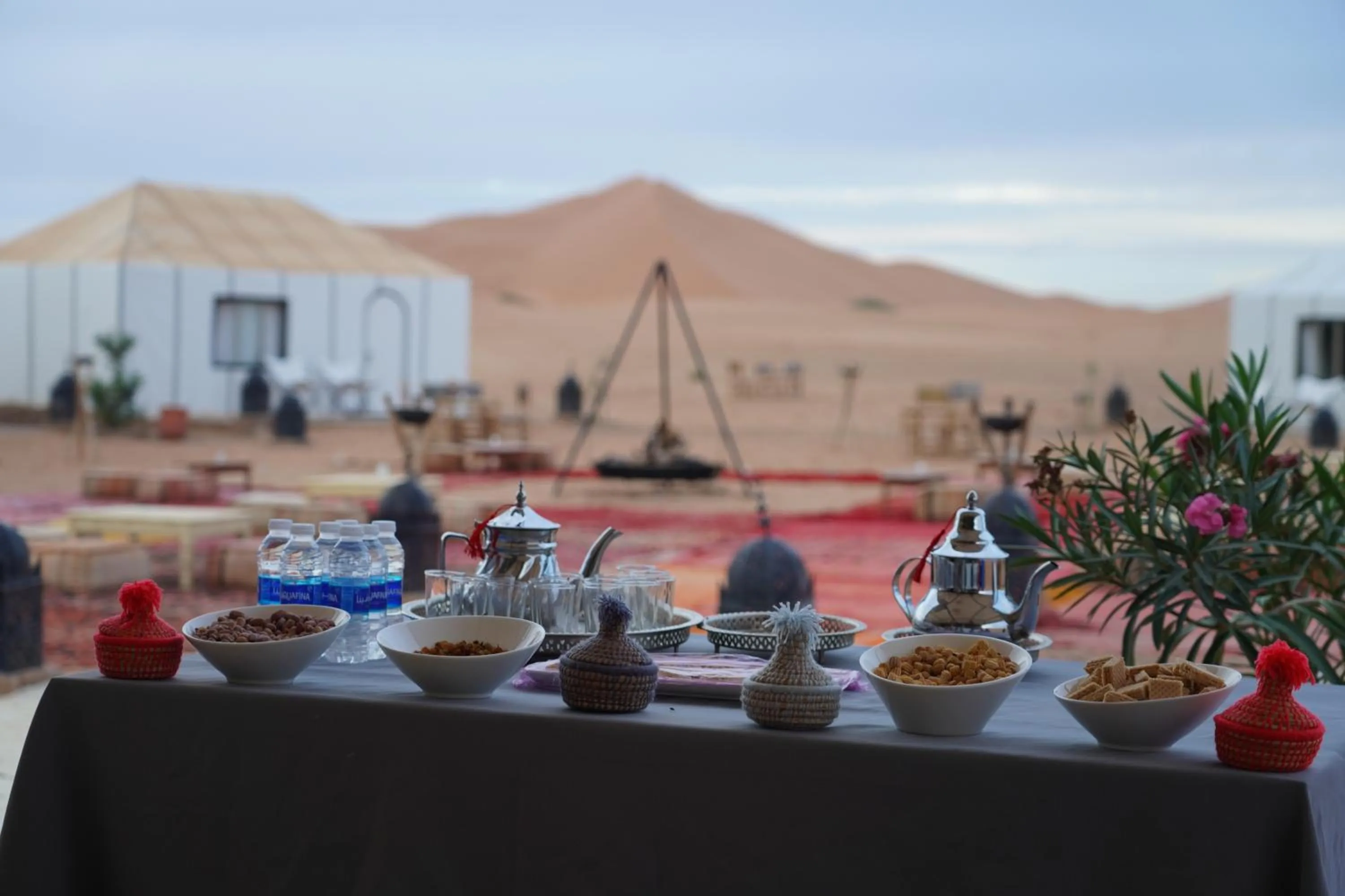 Restaurant/places to eat in Luxury berber style