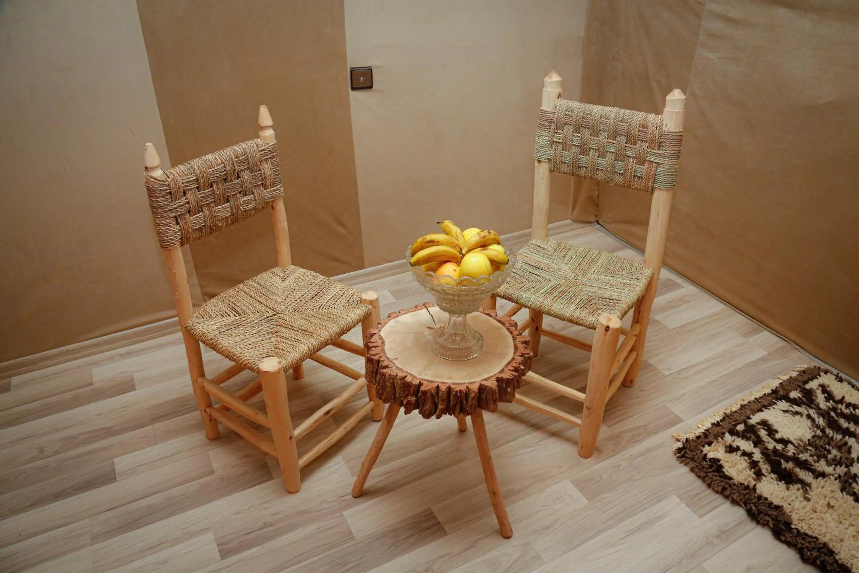 Seating area in Luxury berber style