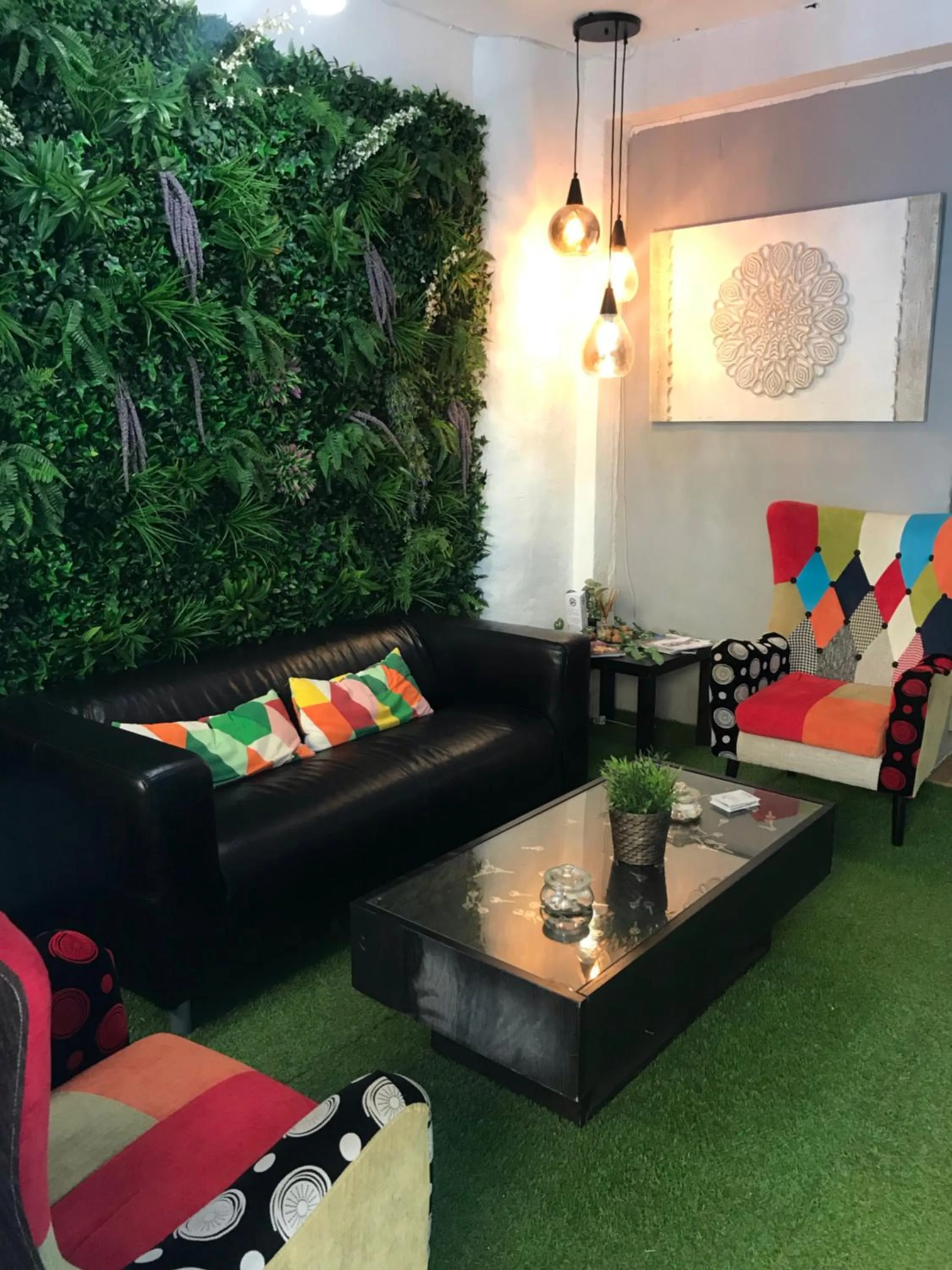 Lobby or reception in Hostal The Monkey Room