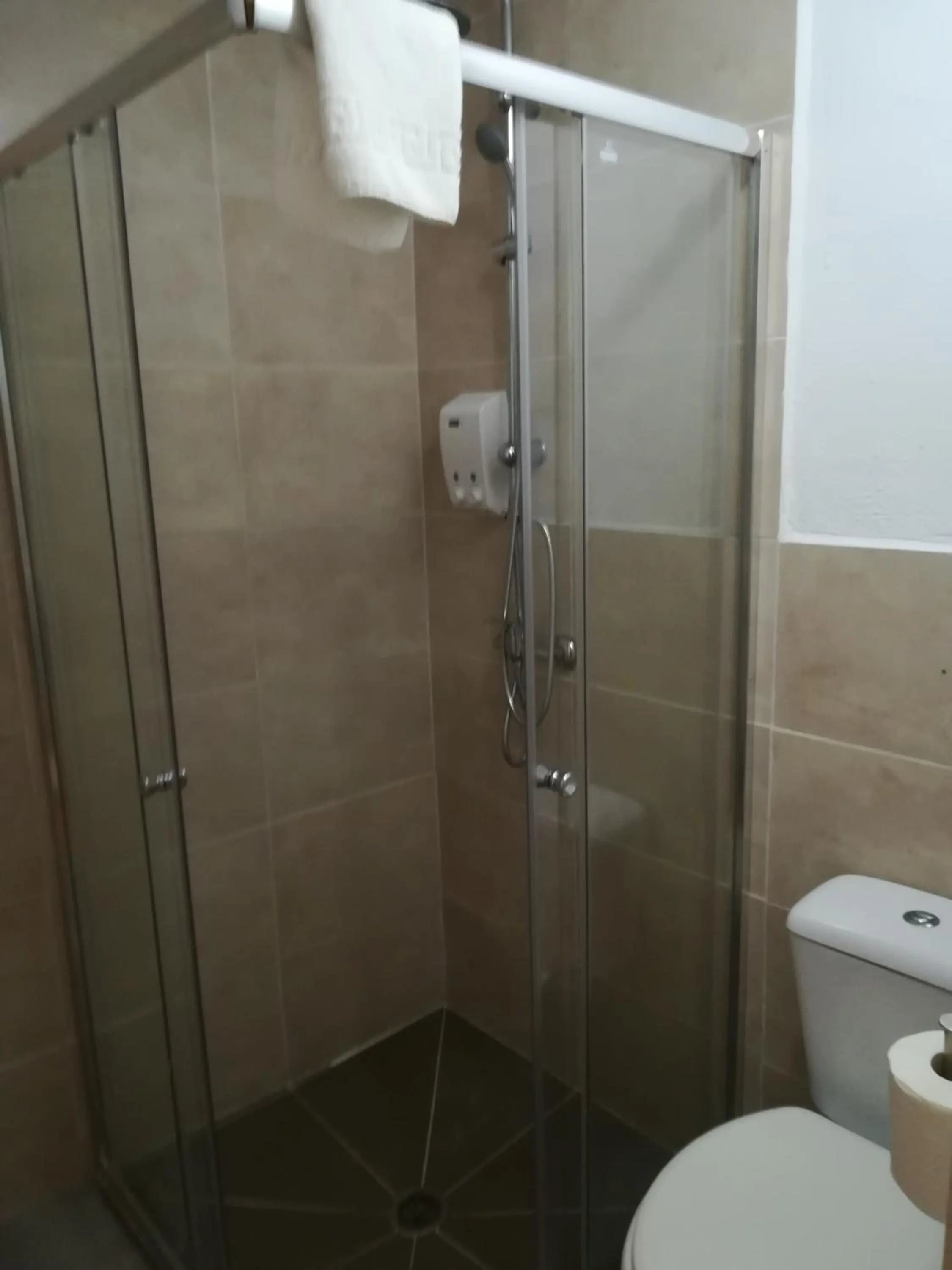 Shower in Hostal The Monkey Room